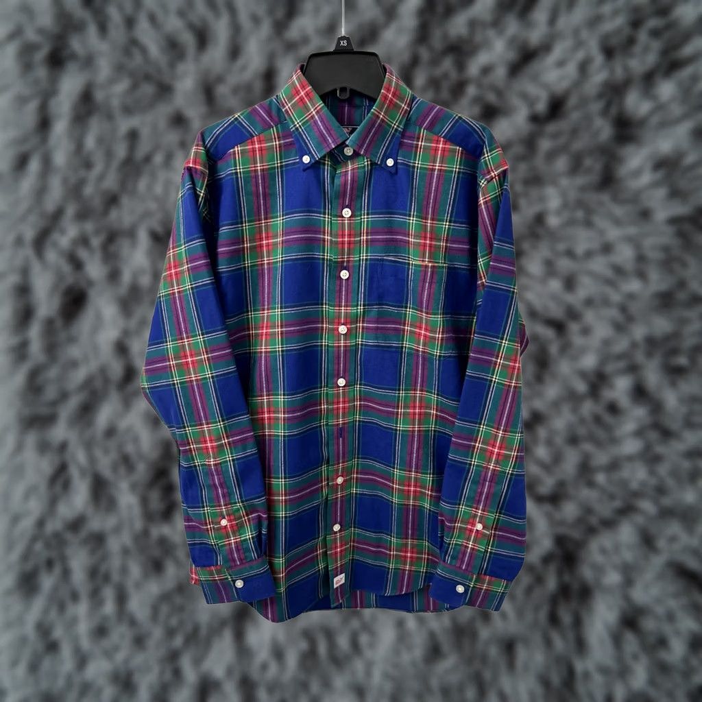 Vineyard Vines Vineyard Vines Murray Shirt Mens Small Blue Plaid Classic Fit L/S Button-Up Size US S / EU 44-46 / 1 - 1 Thumbnail