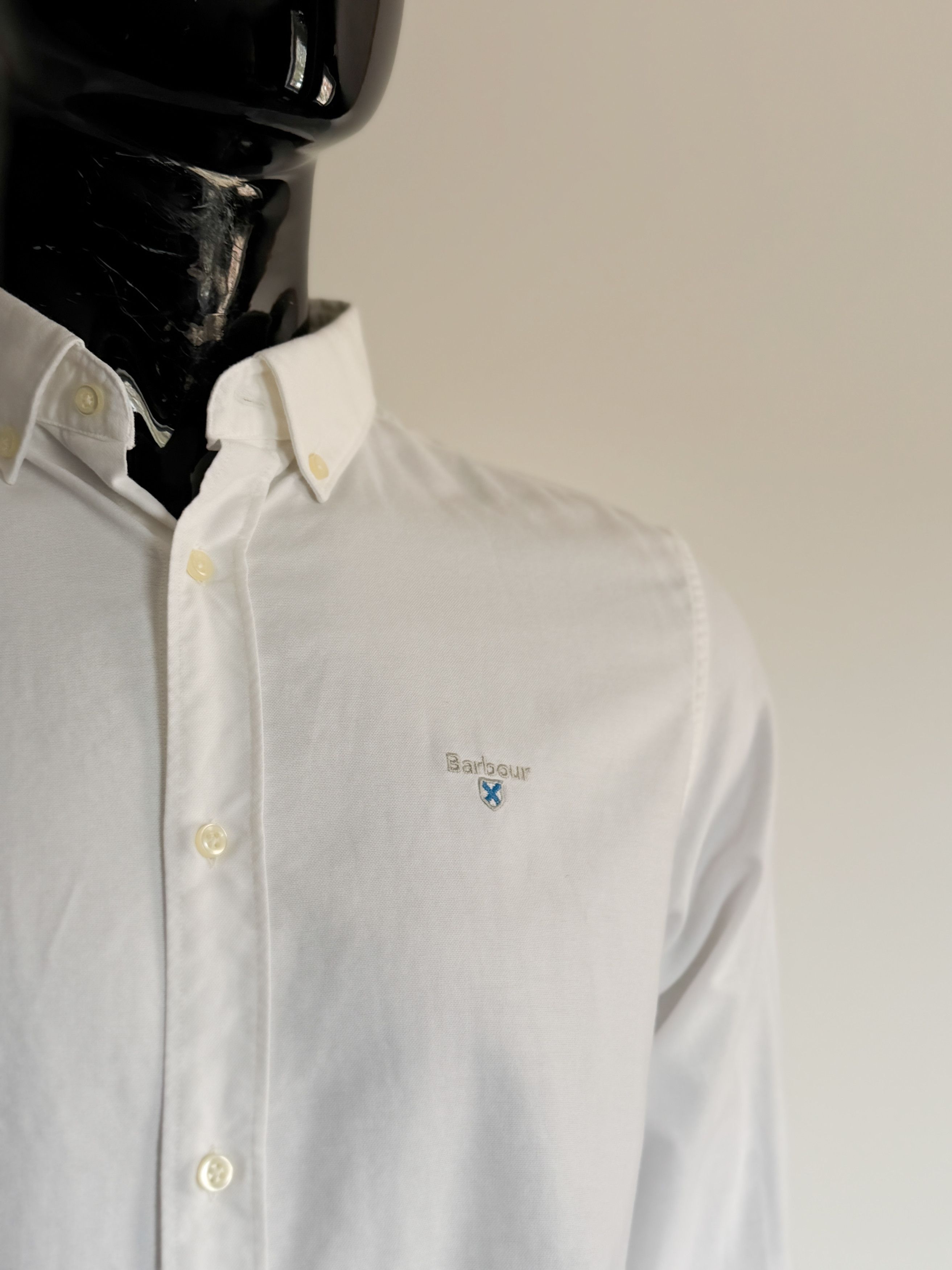 Barbour BARBOUR Oxford Tailored Fit Men’s Shirt Size US M / EU 48-50 / 2 - 6 Thumbnail