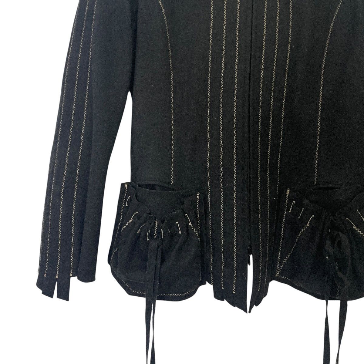 Hiroko Koshino Homme Vintage 90s Hiroko Koshino Jacket Size M / US 6-8 / IT 42-44 - 3 Thumbnail