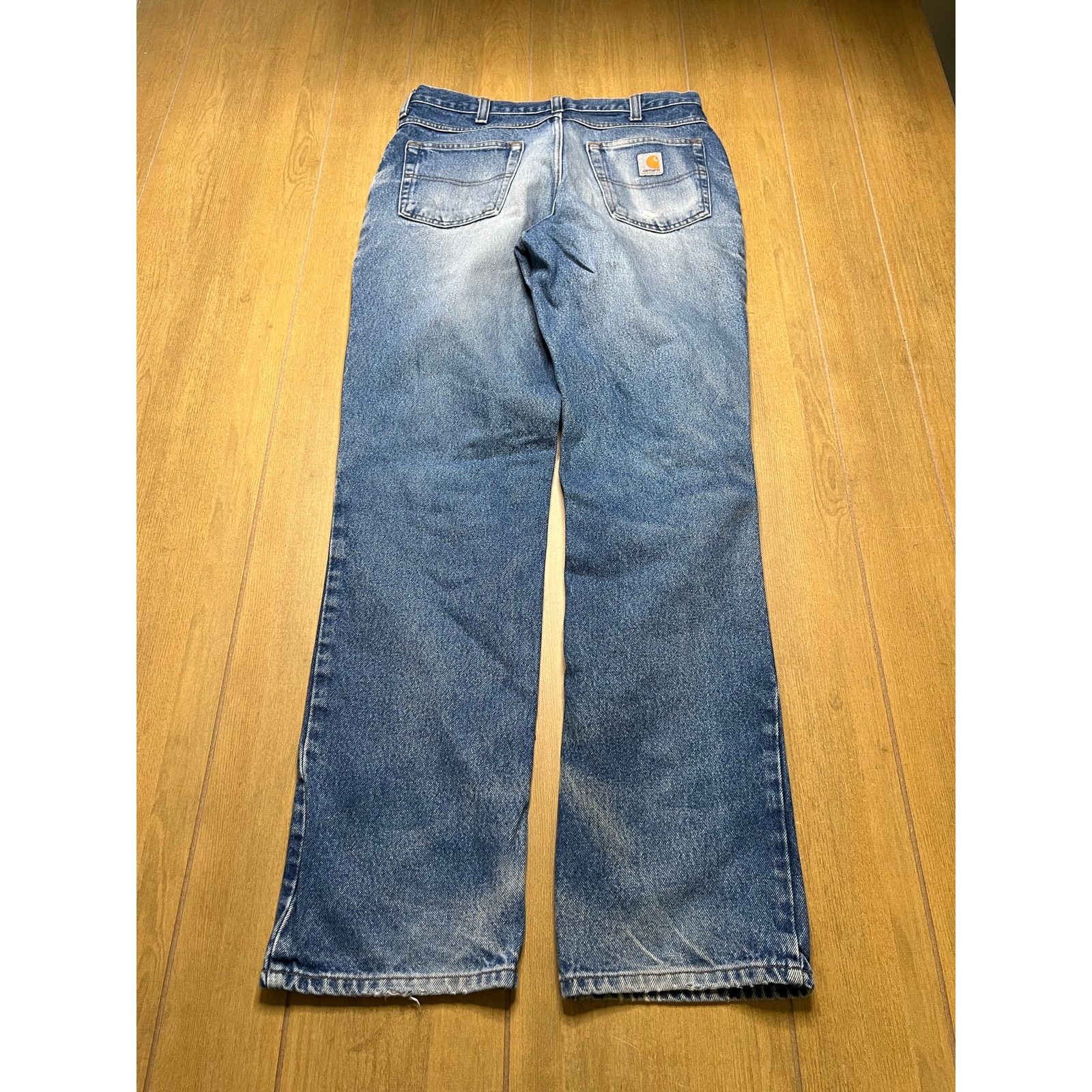 Carhartt Vintage Carhartt Sz 32x34 Men’s Blue Denim Jeans Y2K Distres Size US 32 / EU 48 - 6 Thumbnail