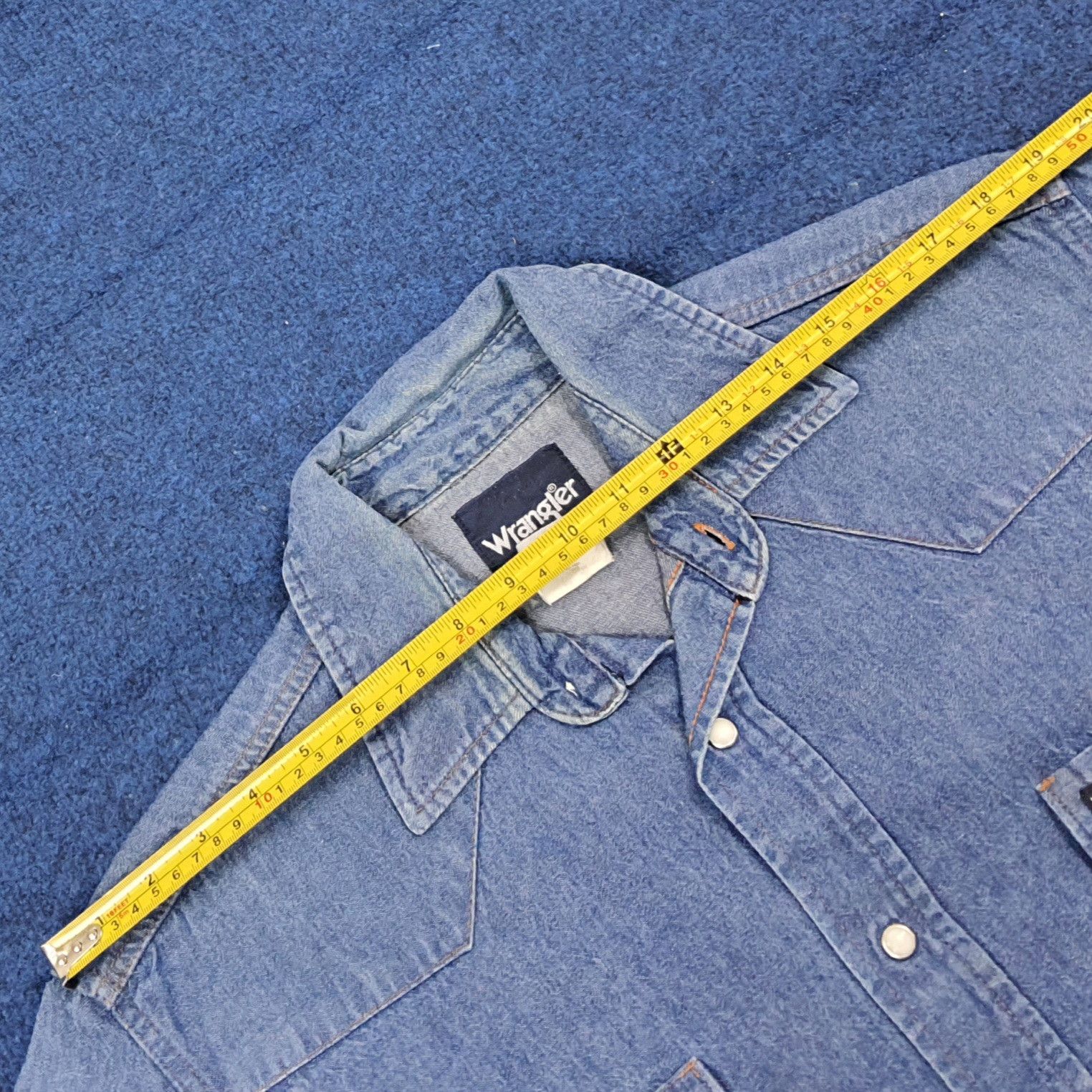 Wrangler Vintage Wrangler Denim Western Rugged Ranchwear C276N23 Size US L / EU 52-54 / 3 - 9 Thumbnail