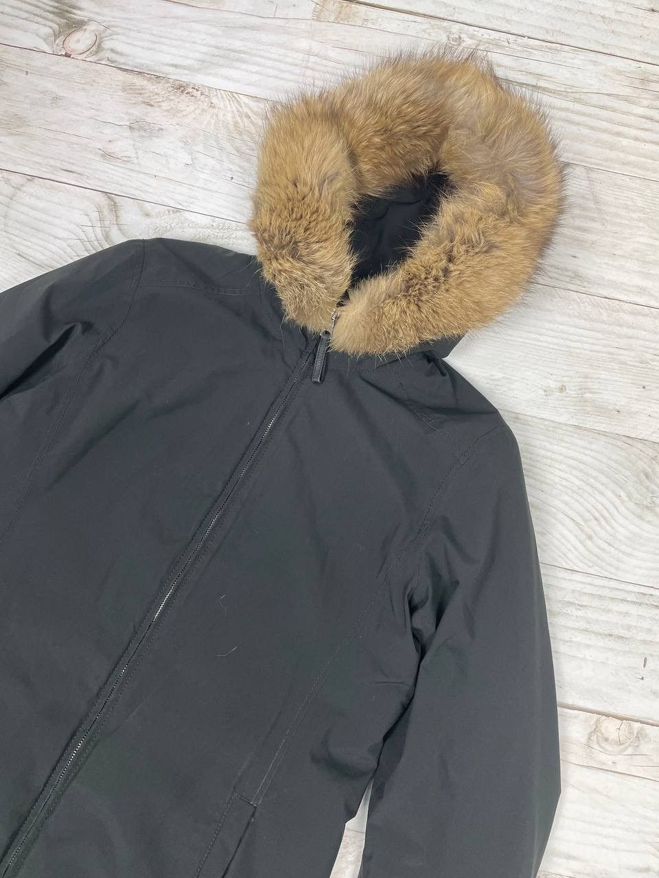 Prada Prada Gore Tex Hooded Nylon Jacket Black Women Size 42 Size M / US 6-8 / IT 42-44 - 2 Thumbnail