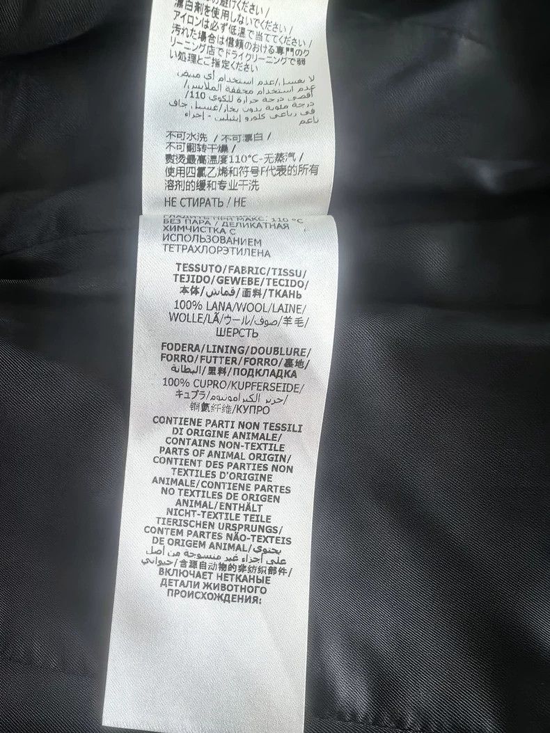 Alexander McQueen Alexander McQUEEN size 42 Wool coat 2505-Nextarrow Size L / US 10 / IT 46 - 7 Thumbnail