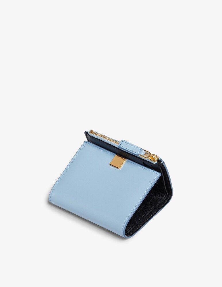 Marni o1w1db10125 Size:OS/Prisma Tri-Fold Wallet in Blue Size ONE SIZE - 5 Thumbnail