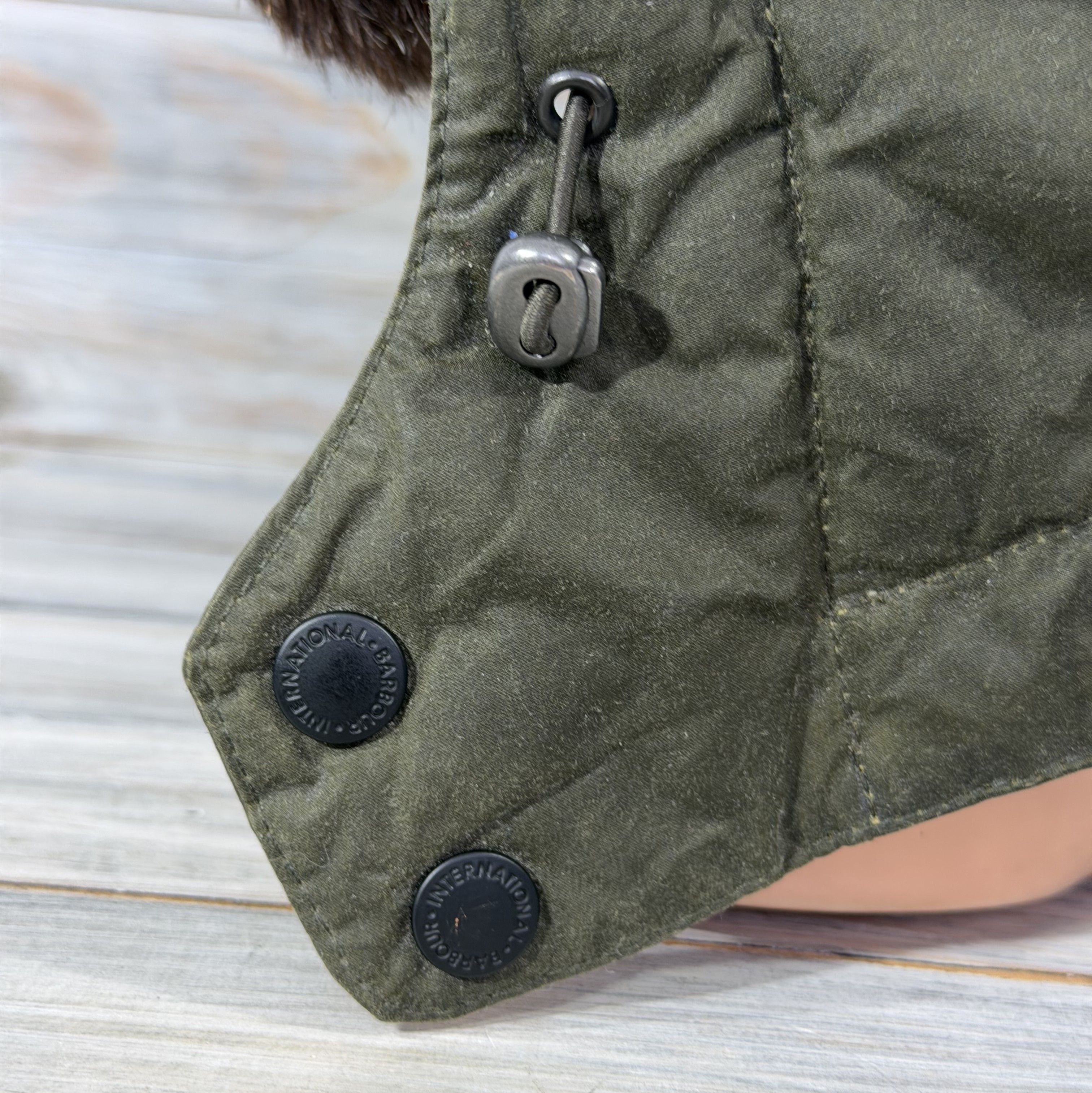 Barbour BARBOUR International Wax Hood For Waxed Cotton Jacket Size ONE SIZE - 10 Thumbnail
