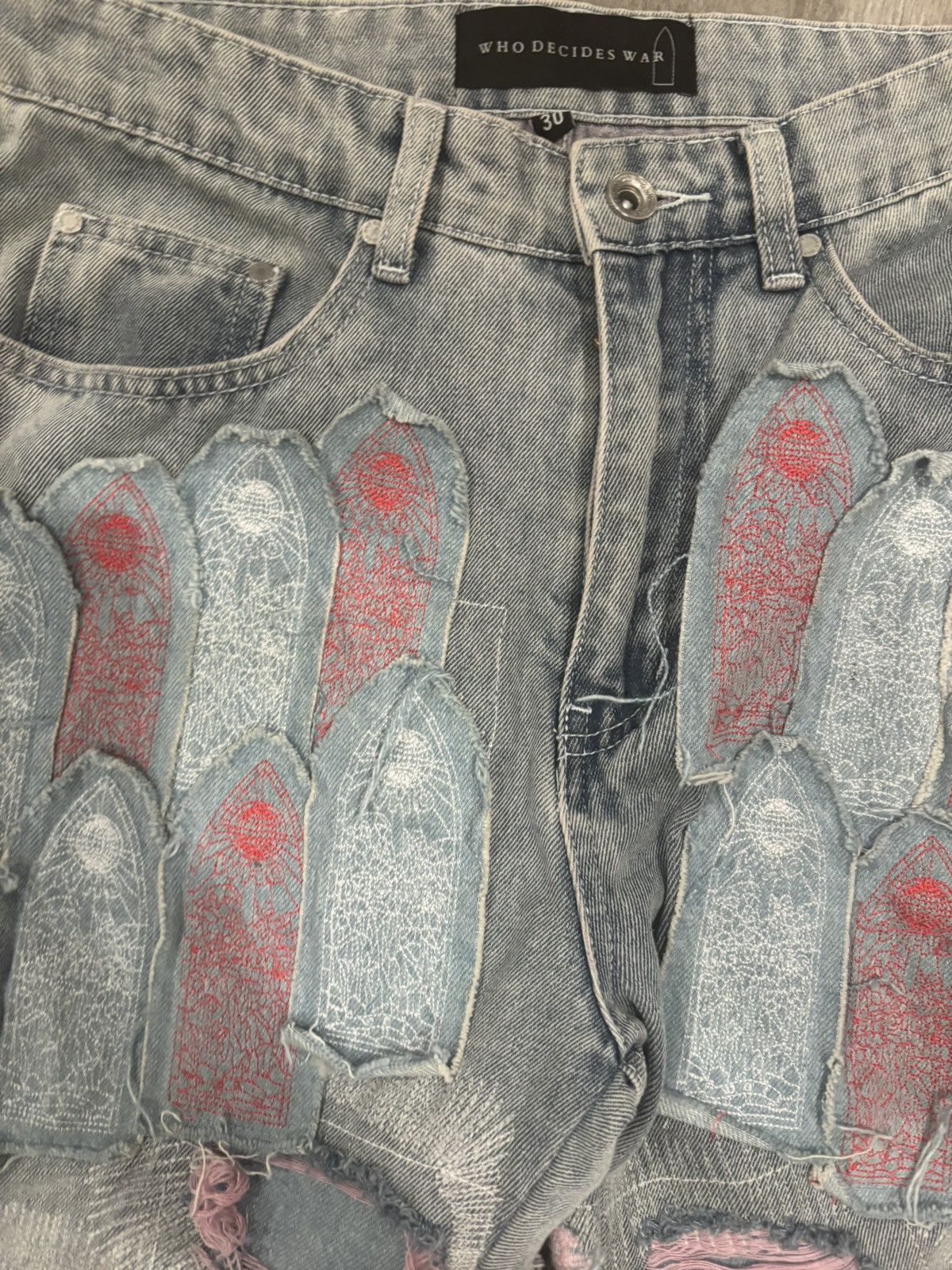 Who Decides War Who decide war jeans pinks Size US 30 / EU 46 - 3 Thumbnail