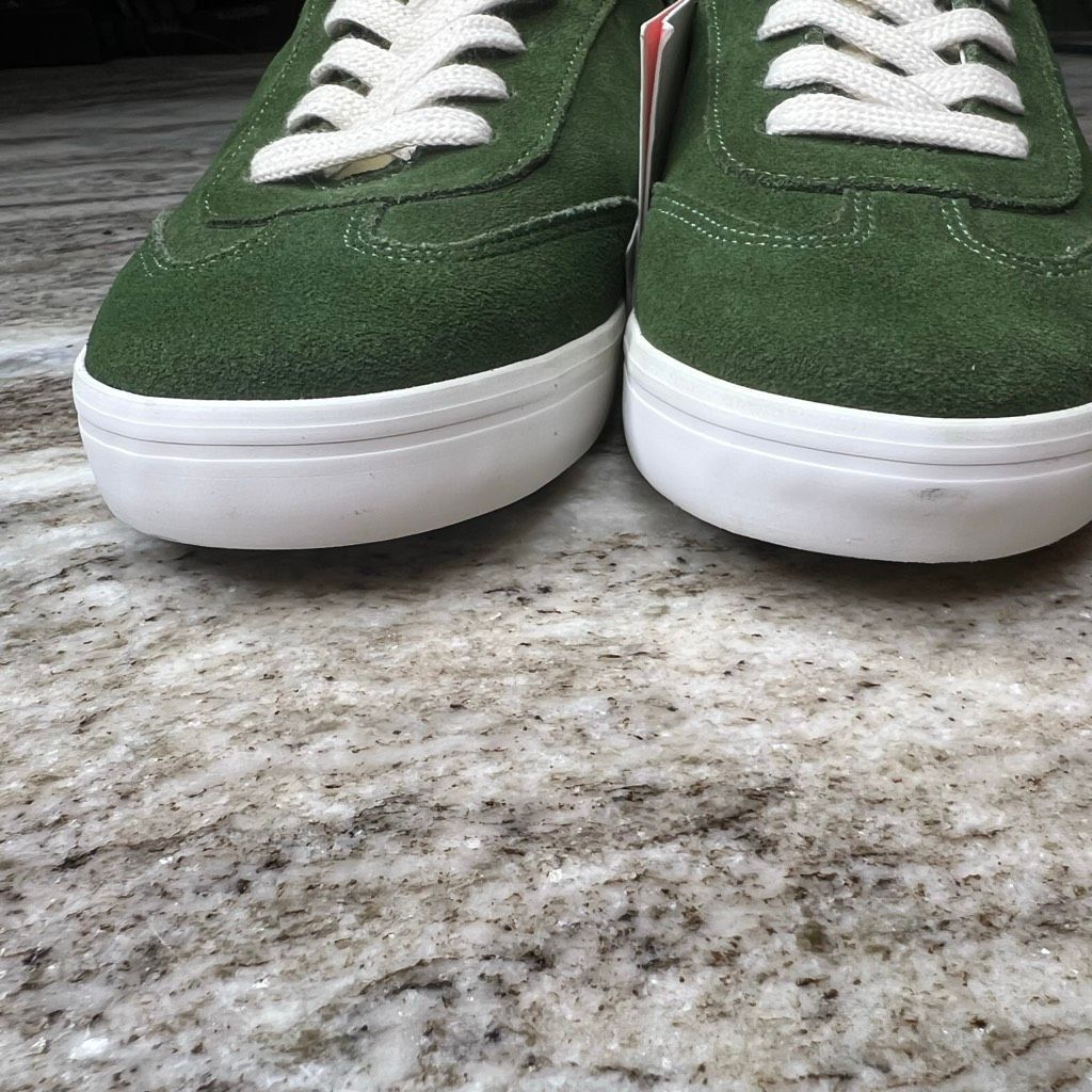 Disney Janie and Jack x Disney, Ivy Green Disney Mickey Mouse Suede Size US 4 / IT 34 - 10 Thumbnail