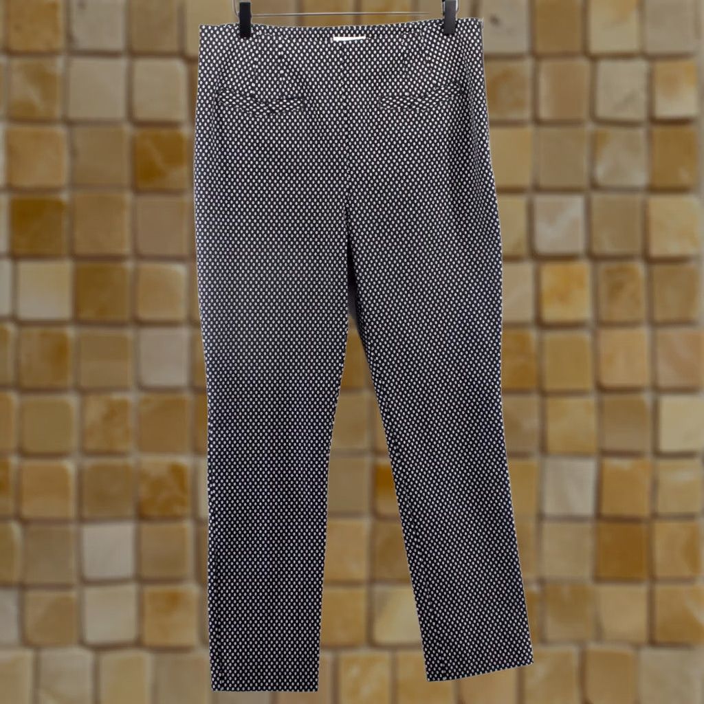 Anthropologie Anthropologie Pants Black Sz 8 NWT Slim Straight Essential Career Size 30" / US 8 / IT 44 - 1 Thumbnail