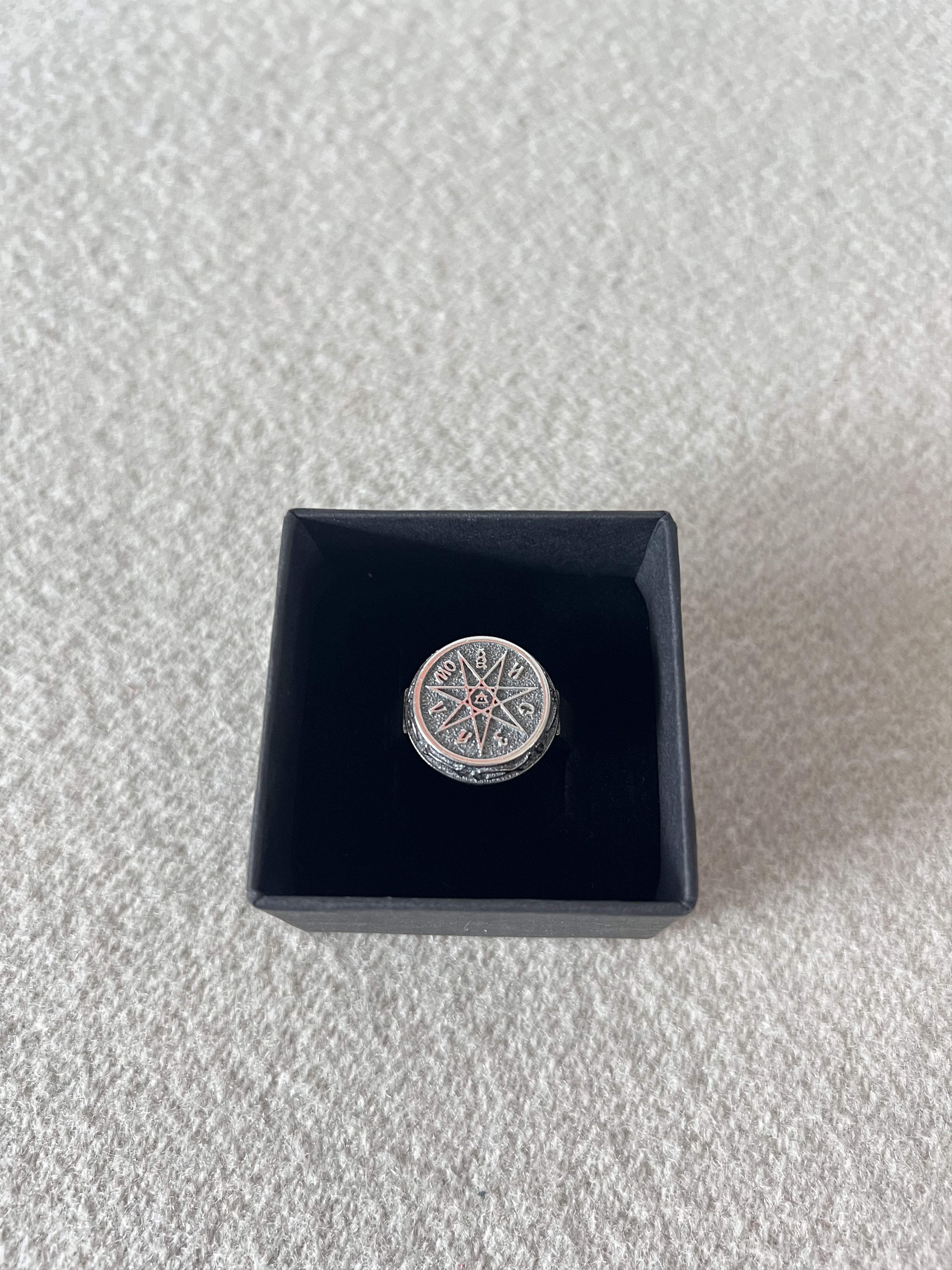 Other Size 12 - Nosferatu Sigil Ring in Silver Size ONE SIZE - 2 Thumbnail