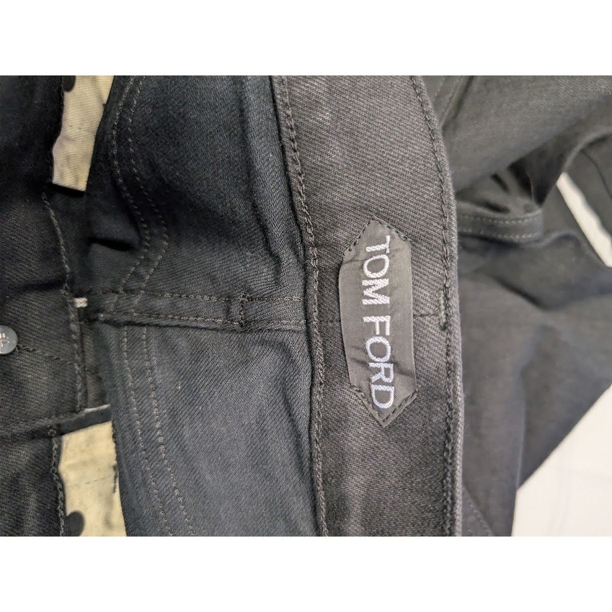 Tom Ford o1rshd1 Denim Jeans Pants in Black Size US 31 - 16 Thumbnail