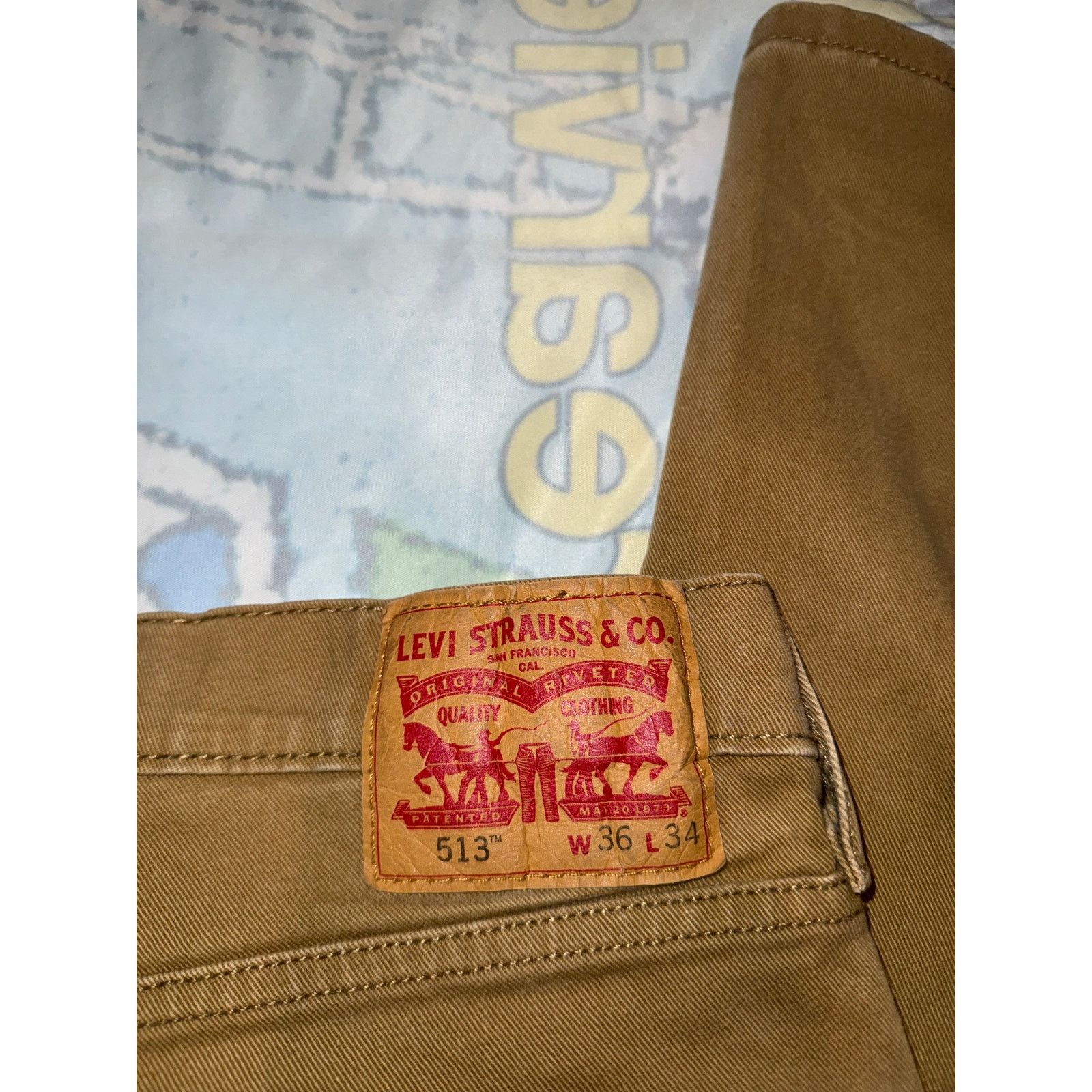 Levi's Levi Pants Size US 36 / EU 52 - 2 Thumbnail