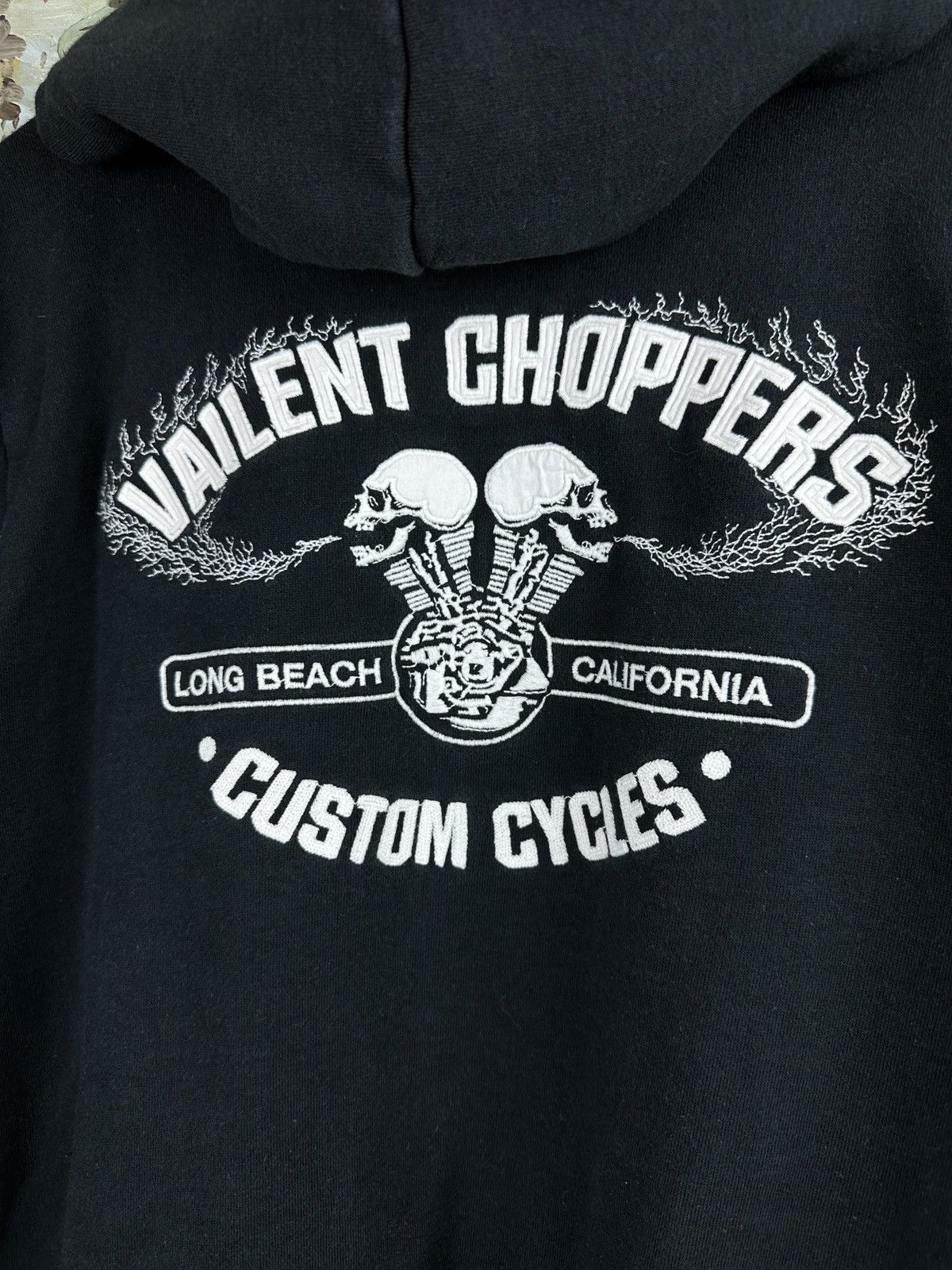 Other Vintage 2000s Vailent choppers biker zip hoodie Size US M / EU 48-50 / 2 - 5 Thumbnail