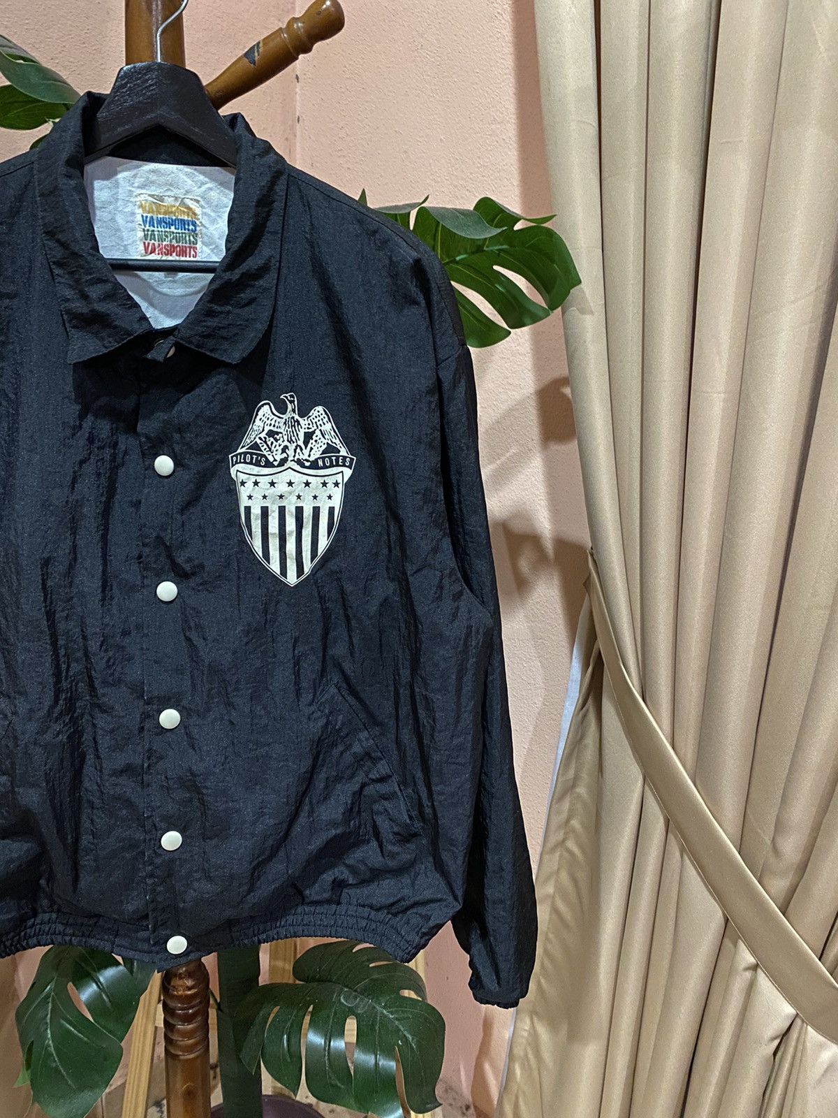 Van Vintage Vansports Varsity Jacket with Eagle Crest Size US M / EU 48-50 / 2 - 8 Thumbnail