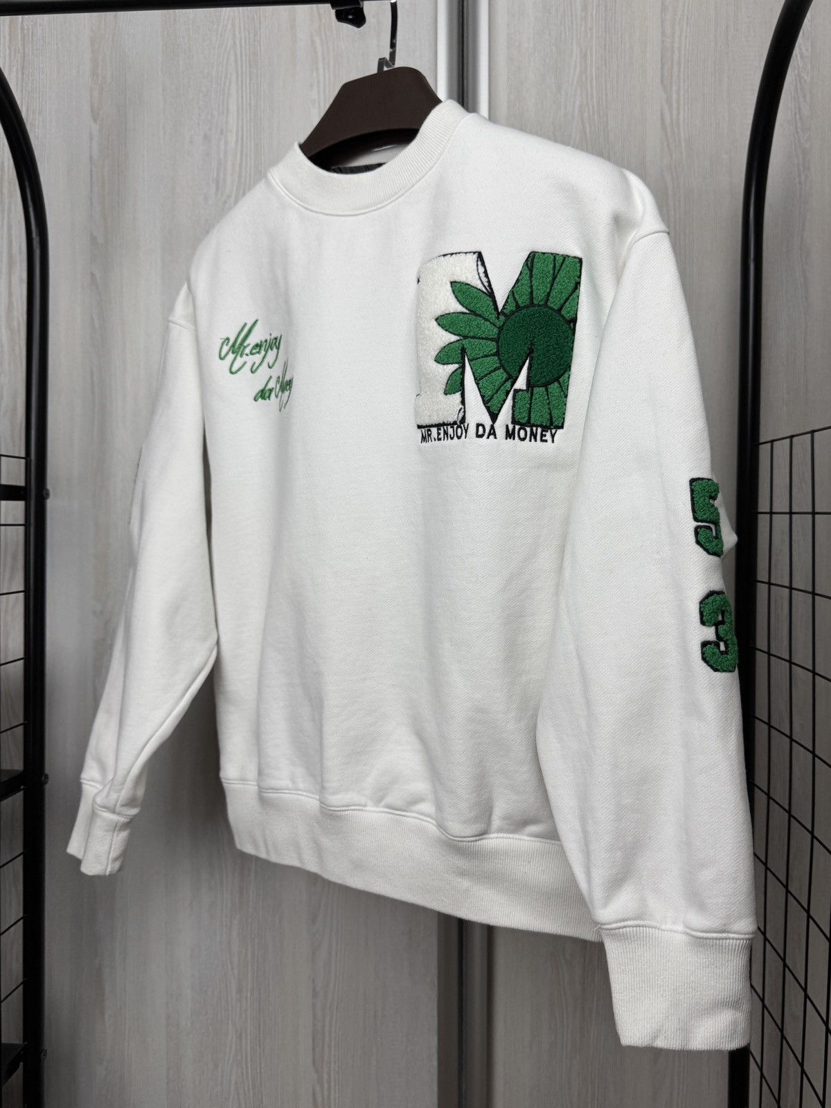 MR.ENJOY DA MONEY M.E.D.M 53 White sweatshirt