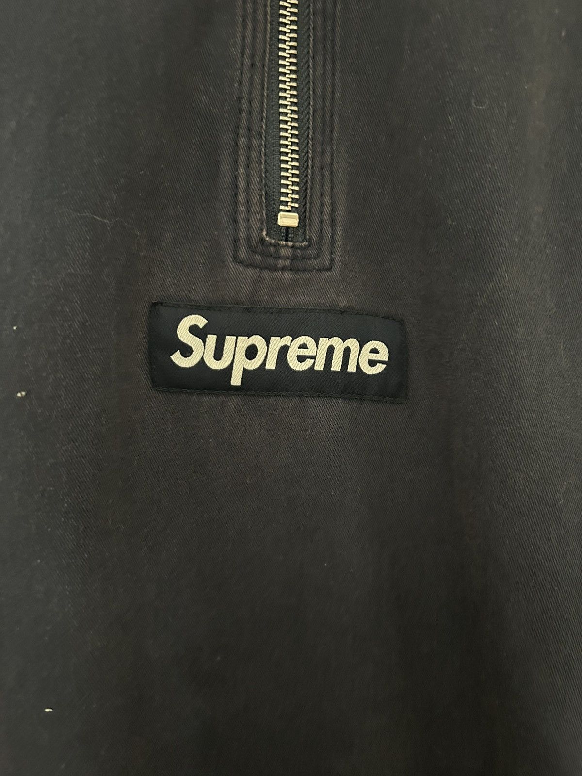 Supreme Supreme twill Anorak Size US XL / EU 56 / 4 - 4 Thumbnail