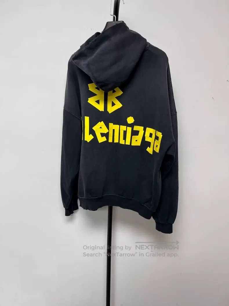 Balenciaga Balenciaga Logo Letter Printed Casual Loose Fit Sweatshirt Size US S / EU 44-46 / 1 - 2 Thumbnail