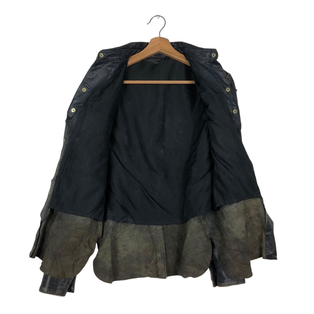 Japanese Brand 📌Unknown Brand Button Biker Leather Jacket 14th Addiction Size US M / EU 48-50 / 2 - 14 Thumbnail