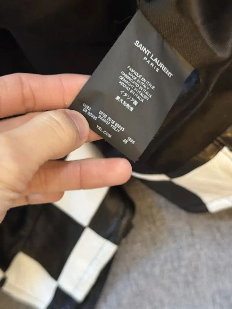 Saint Laurent Paris Saint laurent SS14 checkered damier multi zip jacket hedi Size US M / EU 48-50 / 2 - 8 Thumbnail