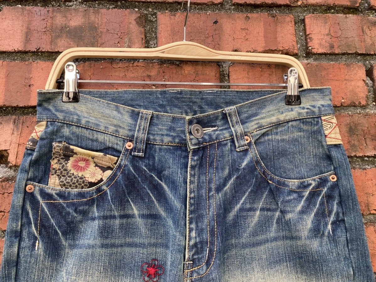 Japanese Brand W33x30 kura kuri japanese brand souvenier jeans Size US 33 - 5 Thumbnail