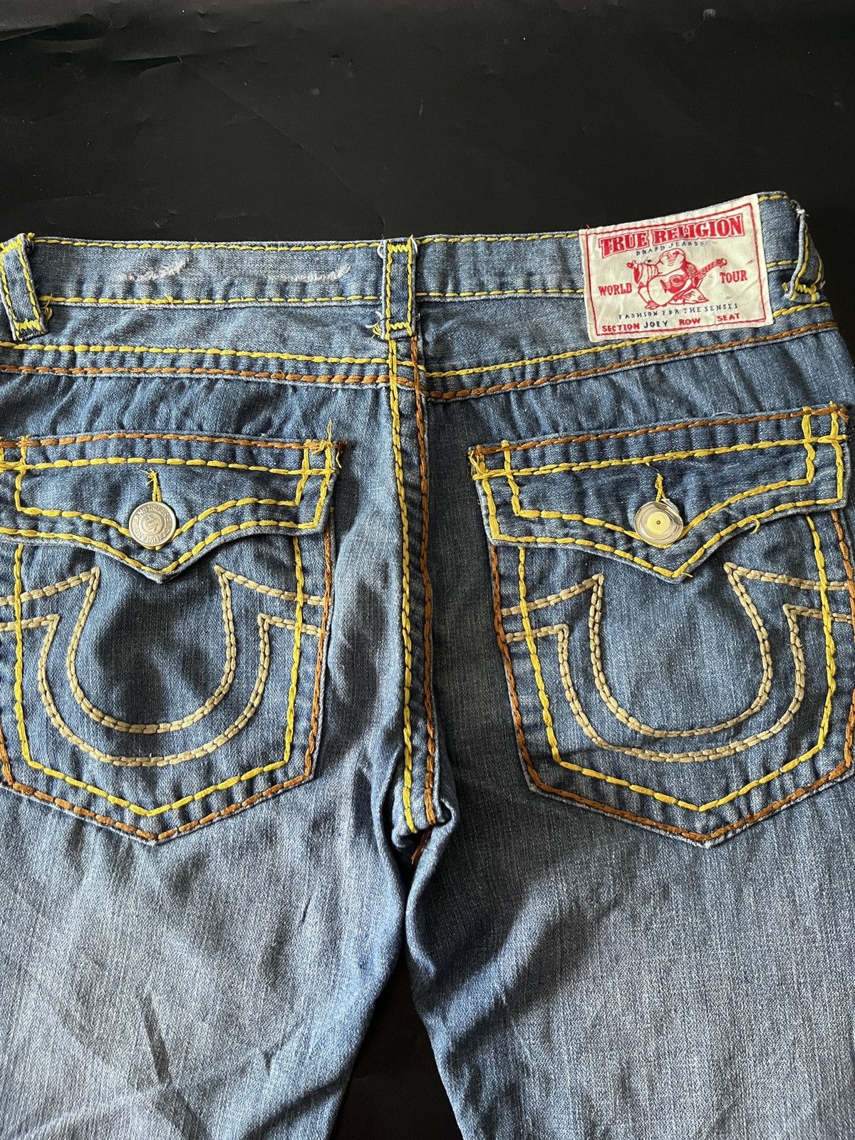 True Religion True Religon Section Joey Row Seat jeans Size US 34 / EU 50 - 3 Thumbnail
