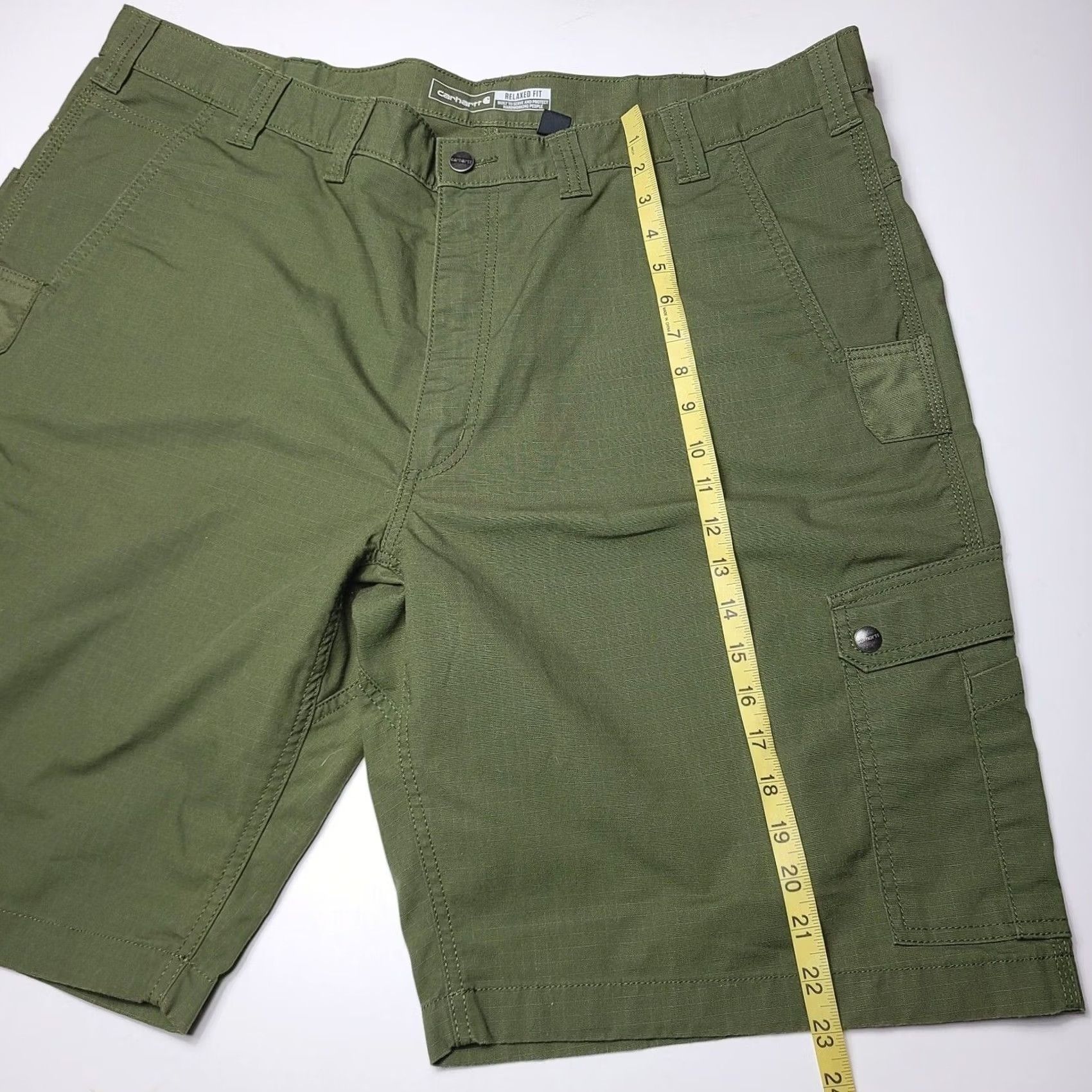 Carhartt Carhartt Shorts Men's Size 44 Lot Of 2 Rugged Relaxed Fit Green /Utility Grey Size US 44 / EU 60 - 5 Thumbnail