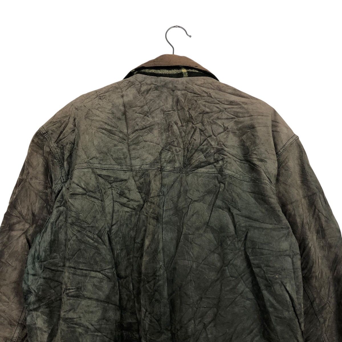 Japanese Brand × Vintage 📌Vintage Genuine Leather Bomber Jacket Allix Issey Miyake Size US M / EU 48-50 / 2 - 10 Thumbnail