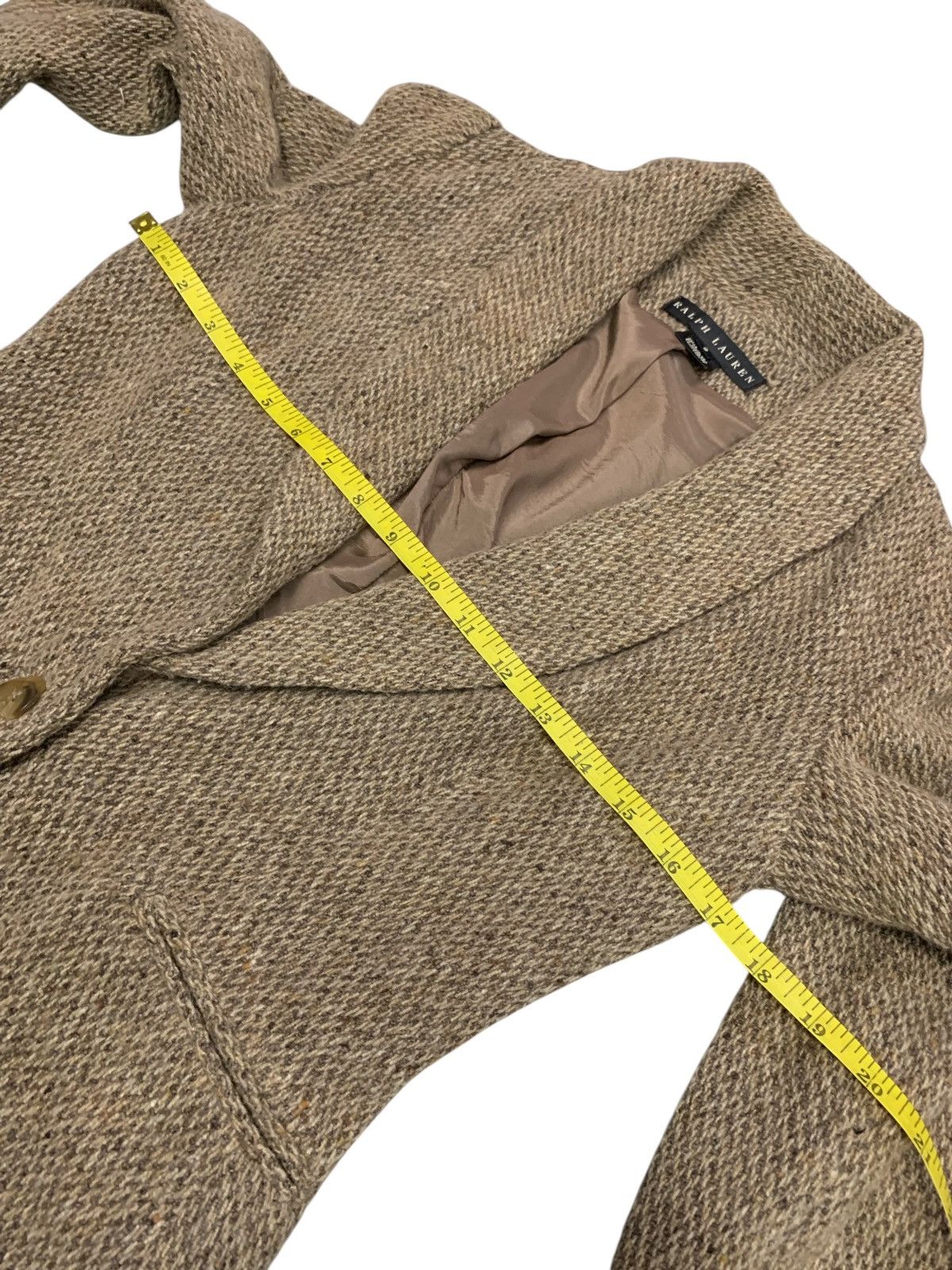 Ralph Lauren Rare Ralph Lauren One Button Wool Jacket Made in USA Size S / US 4 / IT 40 - 7 Thumbnail