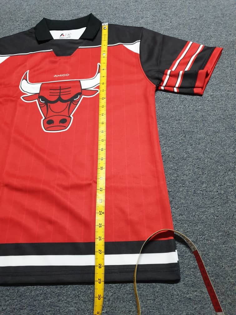Japanese Brand Chicago bulls amigo 280 gsm jersey Size US M / EU 48-50 / 2 - 7 Thumbnail
