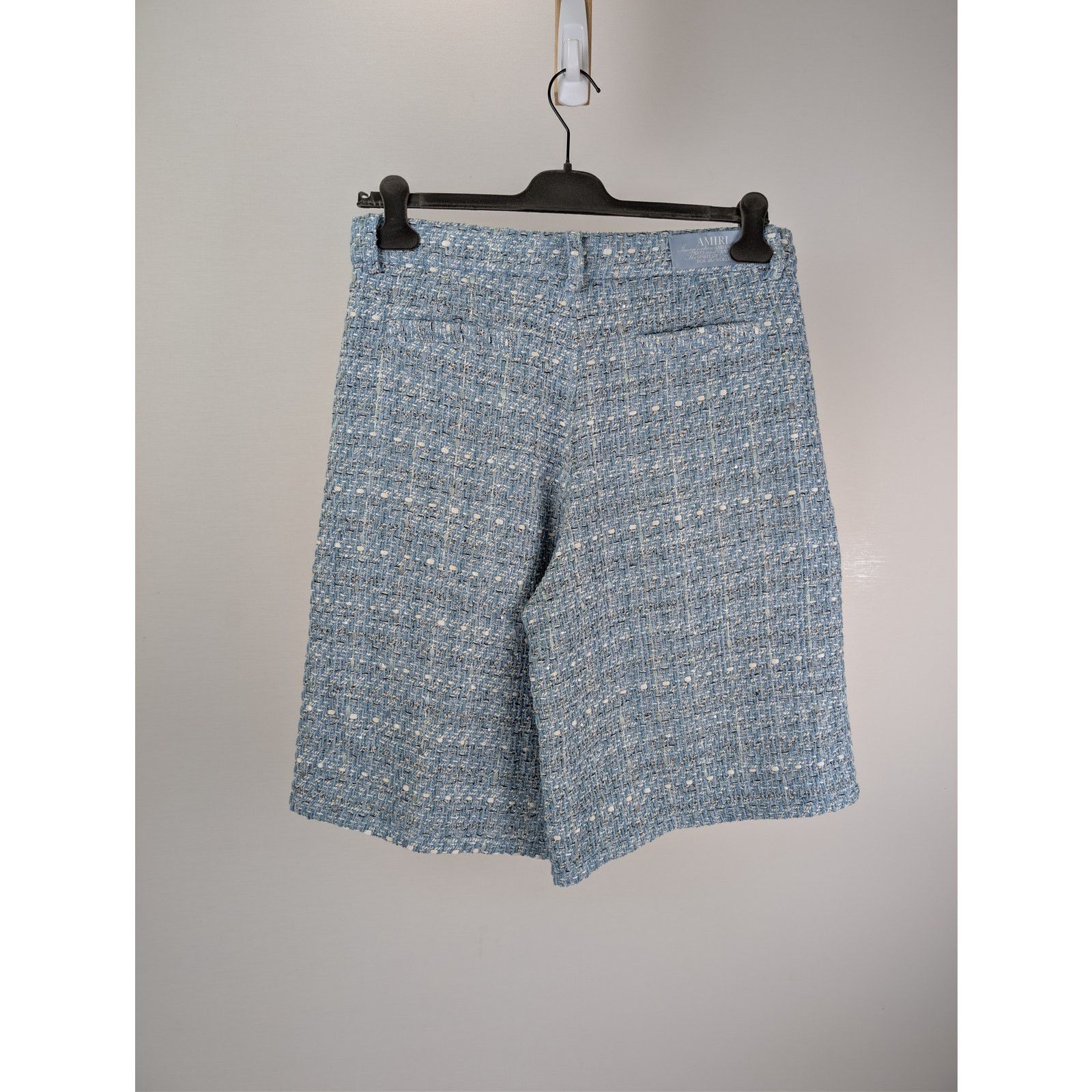 Amiri o1rshd1 Boucle Shorts Short in Ashley Blue Size US 34 / EU 50 - 9 Thumbnail