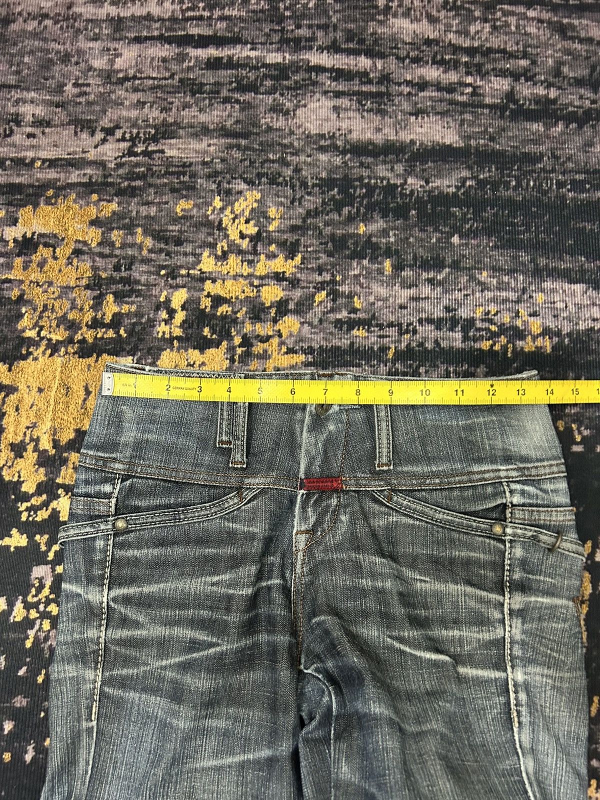 Marithe + Francois Girbaud Vintage Washed Marithe Feancois Girbaud Flare Jeans Size US 27 - 18 Thumbnail