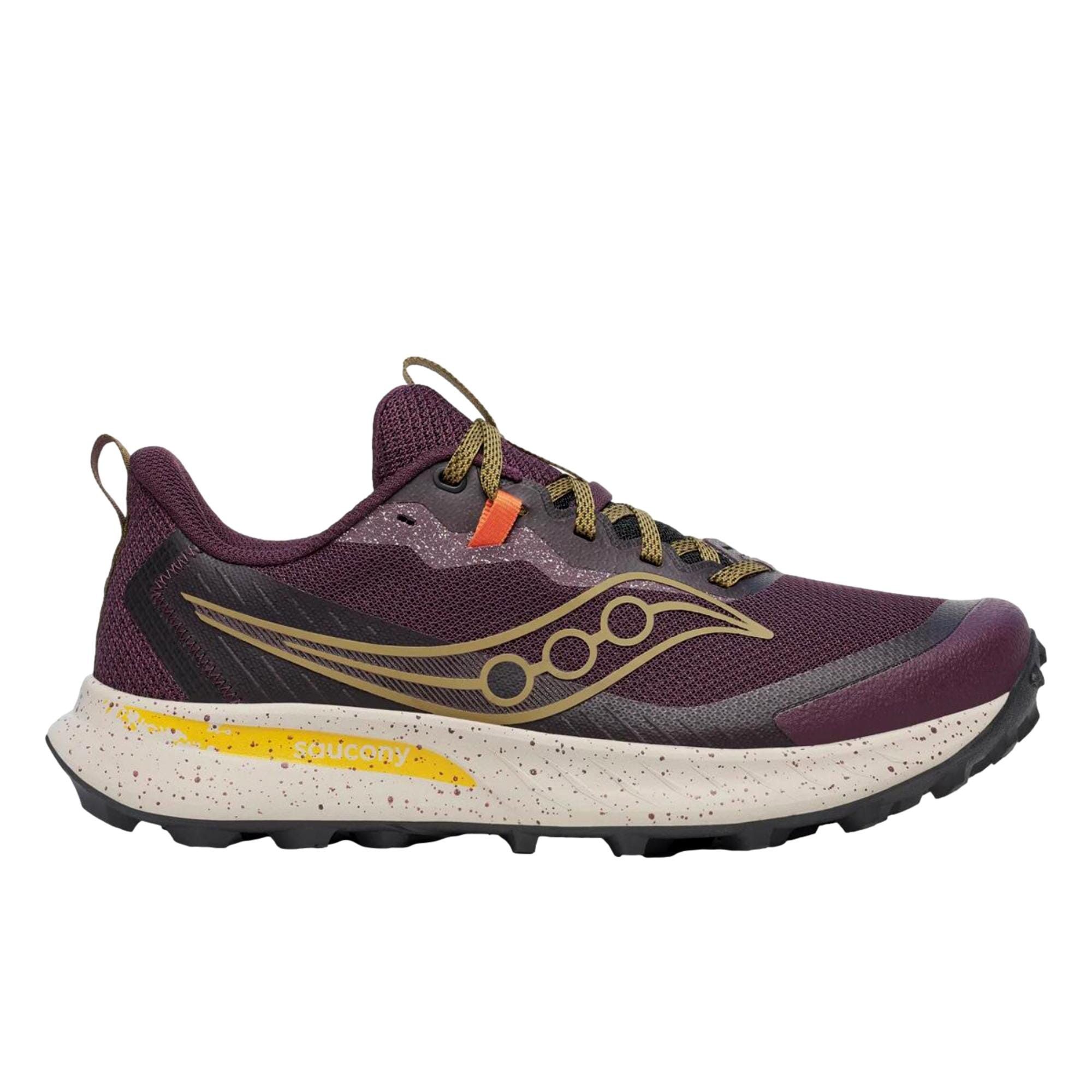 Saucony Peregrine 15 Wine / Kodiak S20990-245 Size US 12 / EU 45 - 1 Thumbnail
