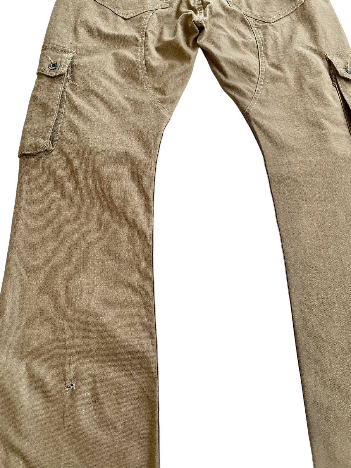 Japanese Brand Open Arms Flare Cargo Multipocket Pants Size US 32 / EU 48 - 11 Thumbnail