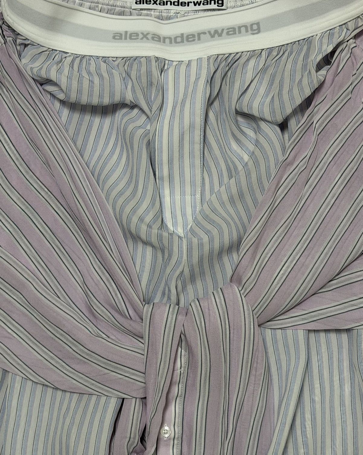 Alexander Wang ALEXANDER WANG S/S 2025 Boxer Pants with Pre-Styled Shirt Size 27" / US 4 / IT 40 - 4 Thumbnail