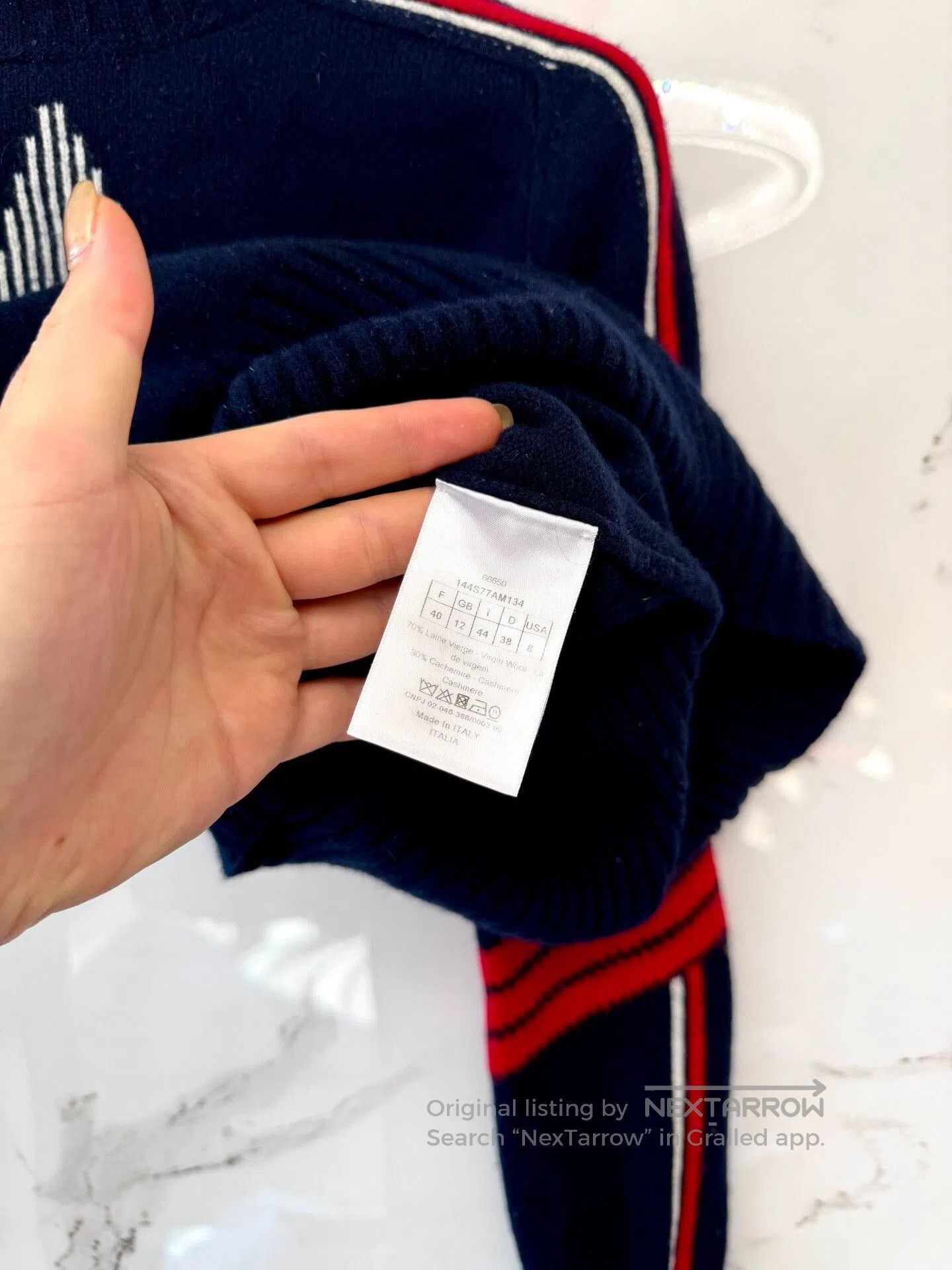 Dior dior star logo knitted sweater. Size US M / EU 48-50 / 2 - 4 Thumbnail