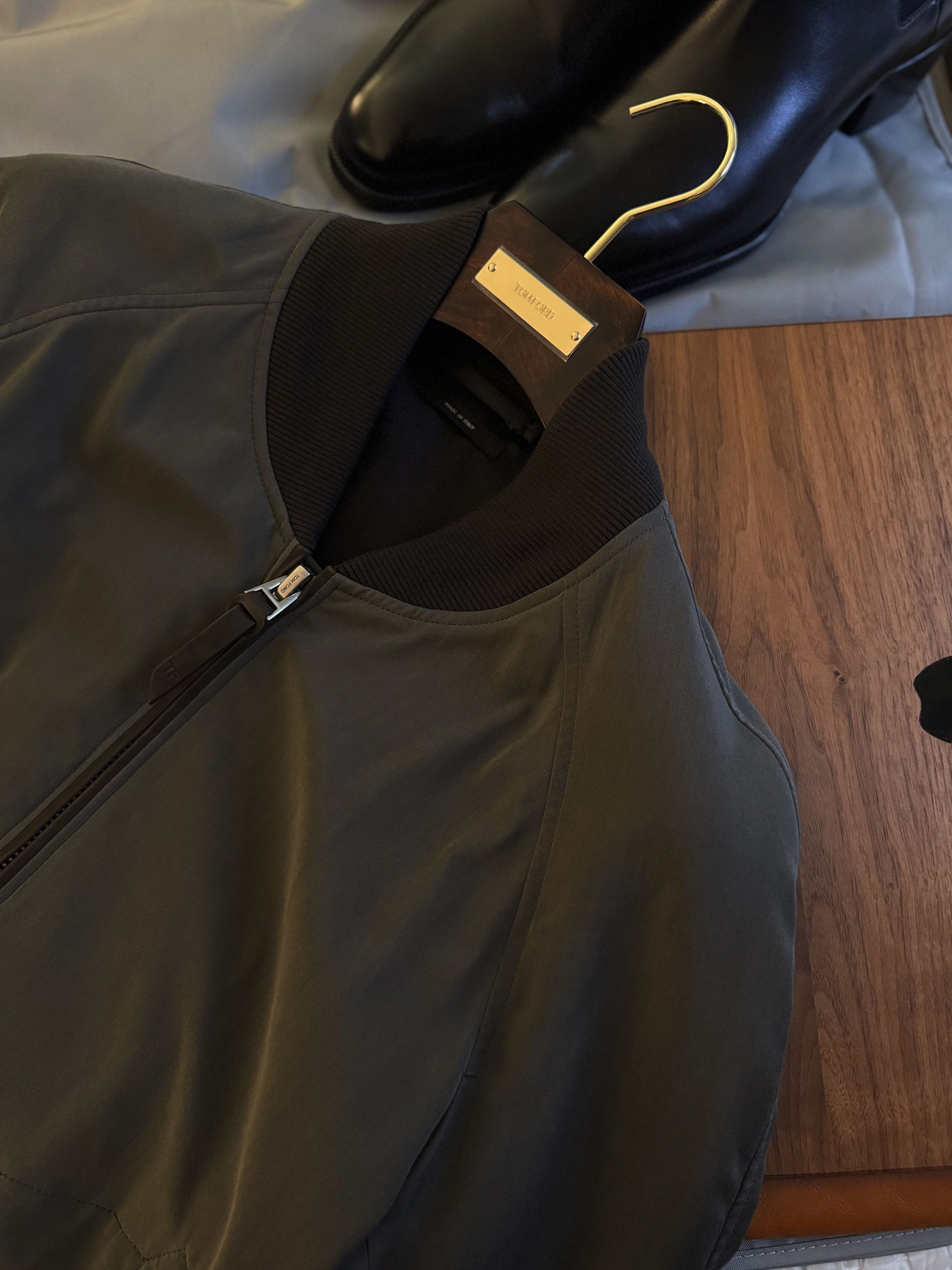 Tom Ford Effortless Cool, Rare $5,200 w/Tax 100% Silk Bomber Jacket Size US S / EU 44-46 / 1 - 15 Thumbnail