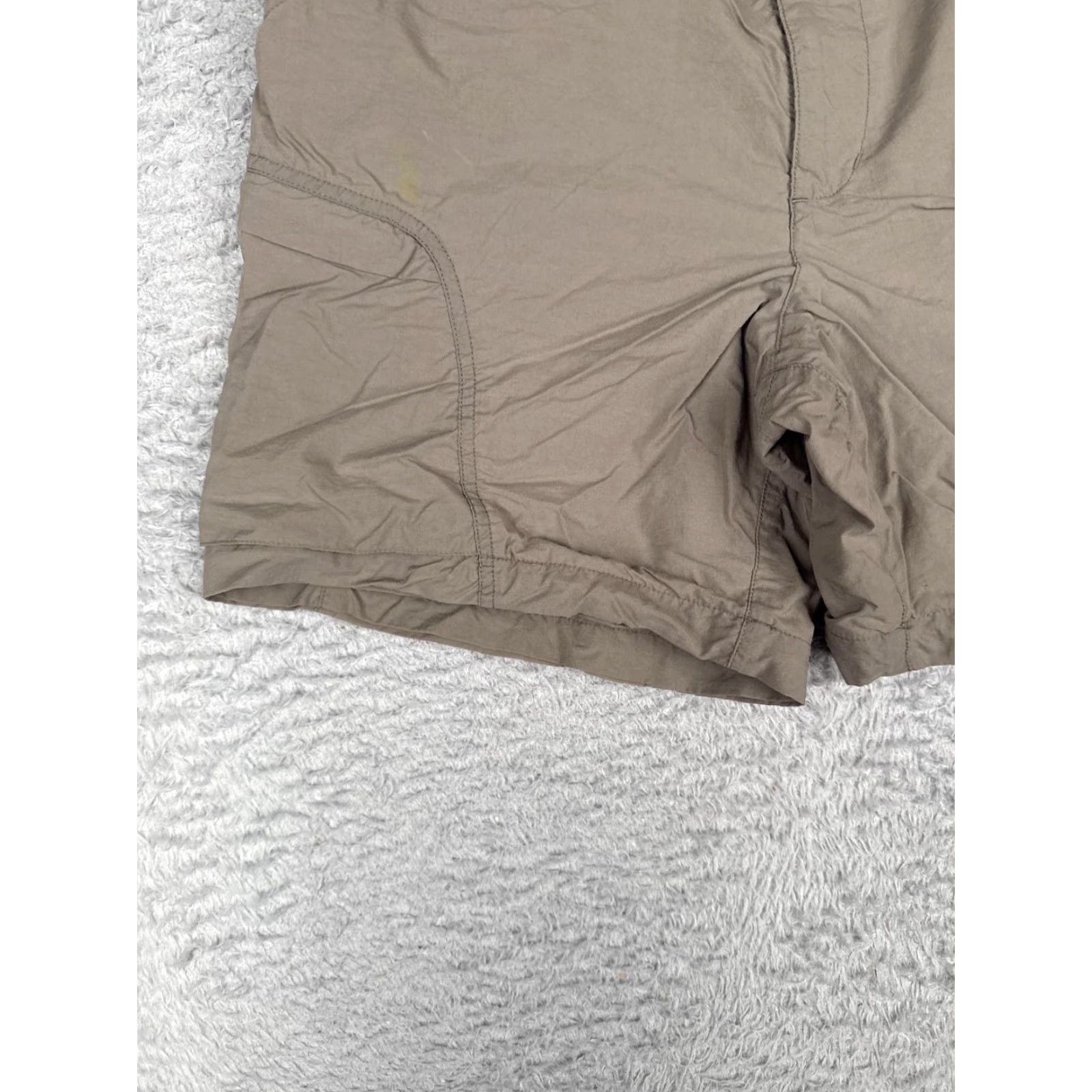 Vintage REI Shorts Womens XS Brown Hiking 6 Inseam Adjustable Waist Quick Dry Nylon Shirt? Size 26" / US 2 / IT 38 - 3 Thumbnail