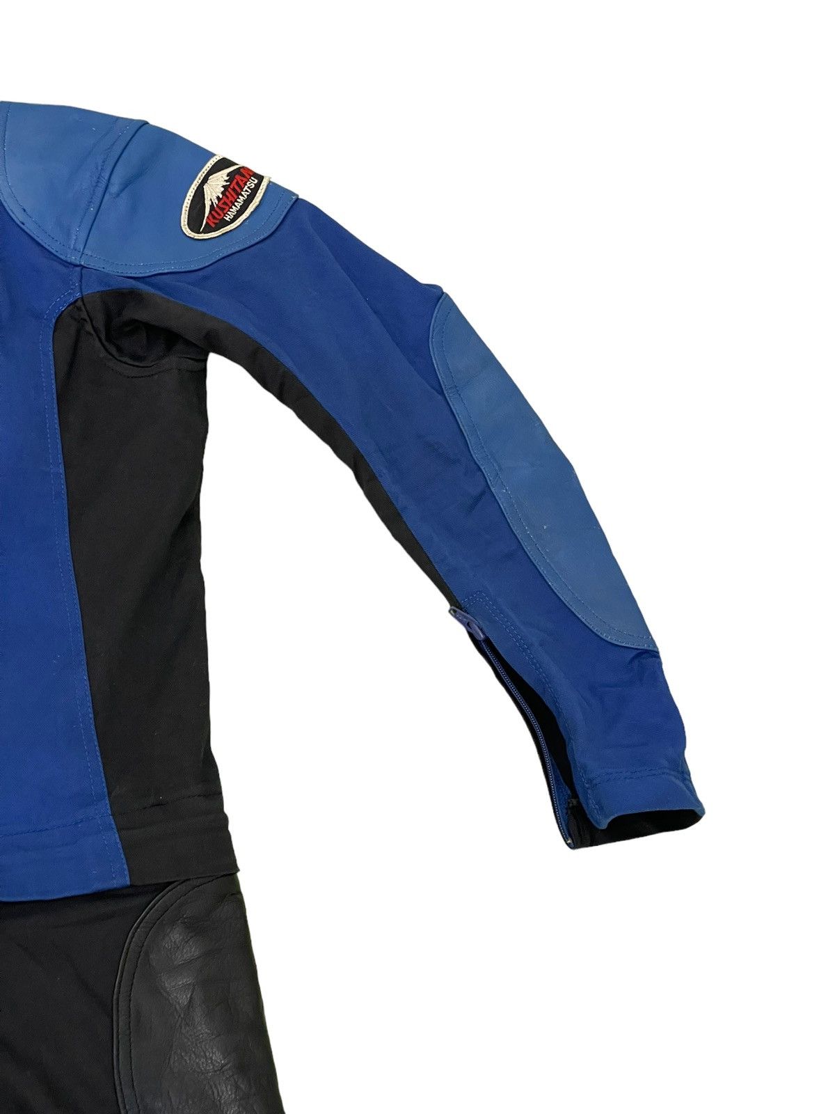 Sports Specialties Vtg 90s Kushitani Motor Jumpsuit Leather Cotton 5🟩3 Size US 29 - 10 Thumbnail