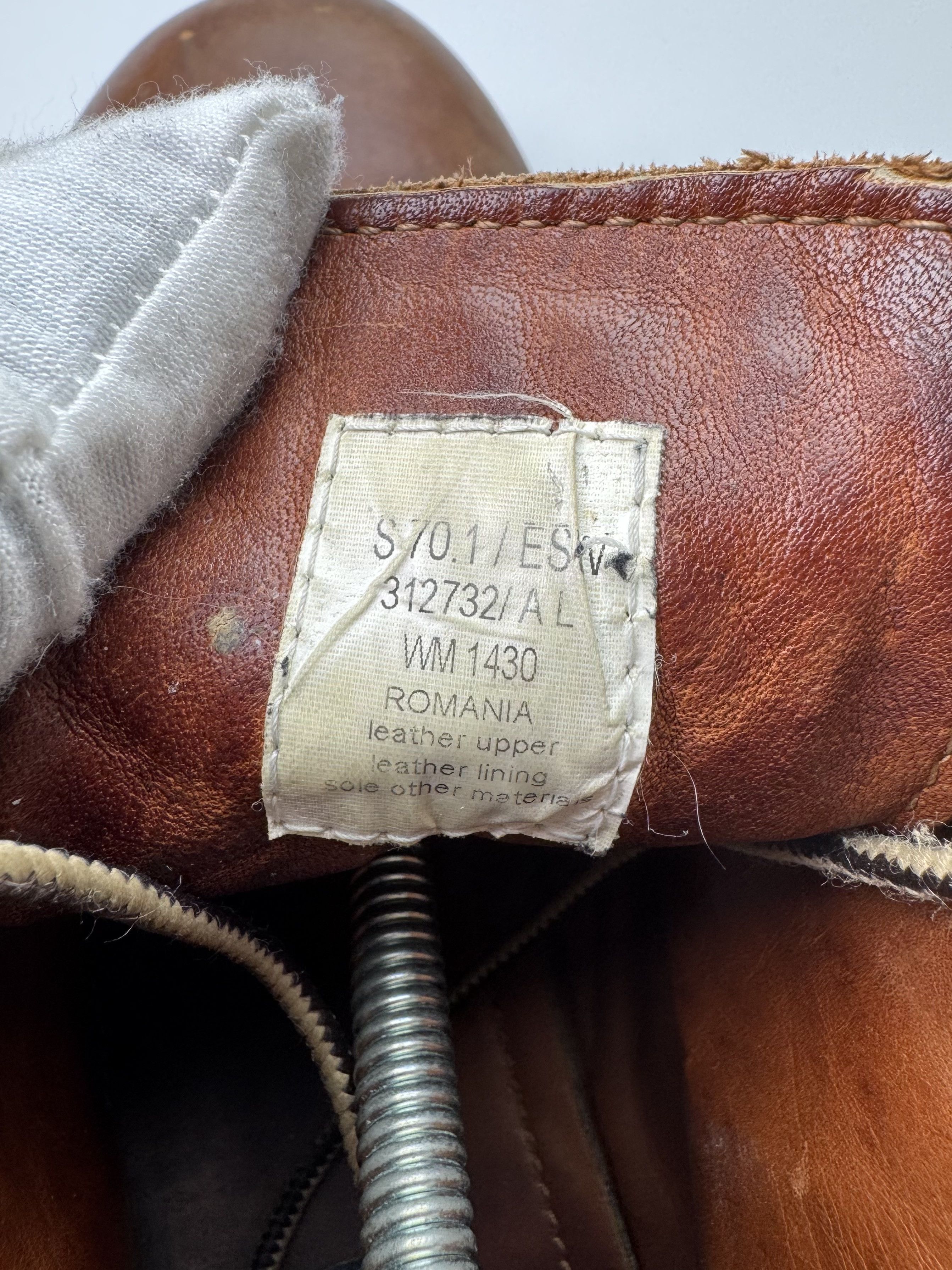 Vintage Wrangler Vintage Oversized Leather Work Boots B463(V306)E2 Size US 11 / EU 44 - 12 Thumbnail