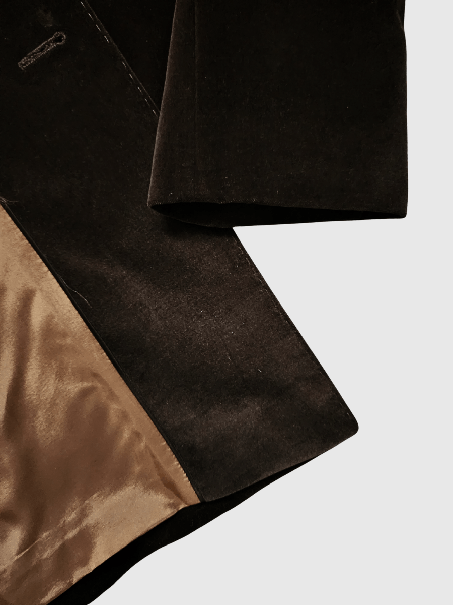 Hugo Boss Vintage x 90s Hugo Boss Stratus Men’s Brown Long Coat Size US M / EU 48-50 / 2 - 7 Thumbnail