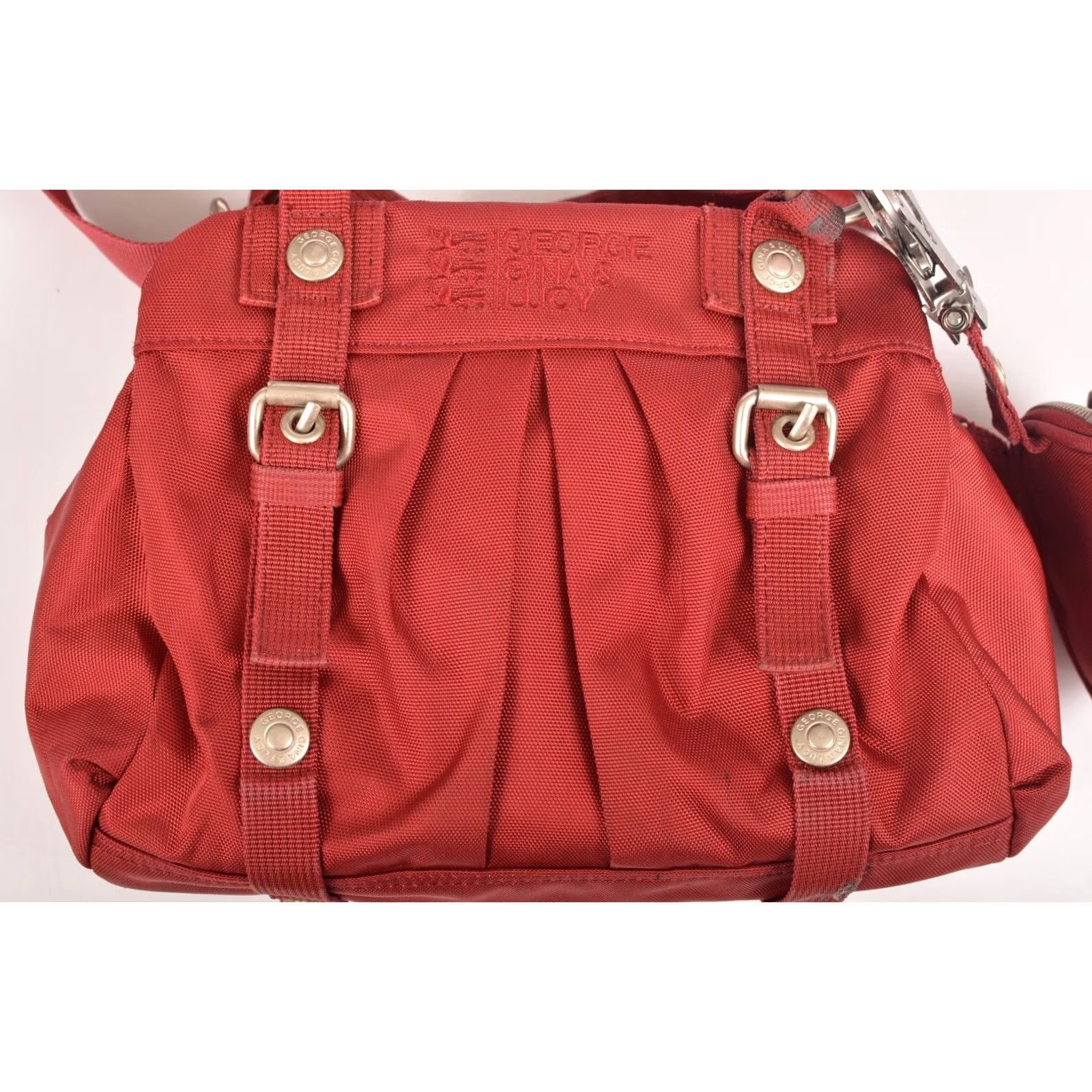 George Gina & Lucy VINTAGE George Gina & Lucy GG&L Bella Cinderella Red Shoulder Hand Bag Women Bag 2005 Upper Theme Accessories Womens Size ONE SIZE - 3 Thumbnail