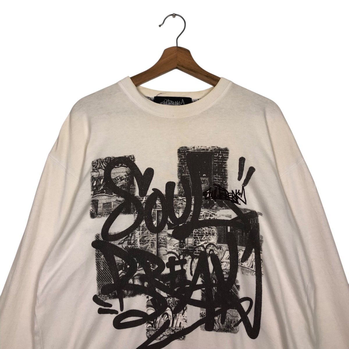 Japanese Brand 📌Vintage Long Sleeve Shirt Soul Break Punk Size US XXL / EU 58 / 5 - 4 Thumbnail