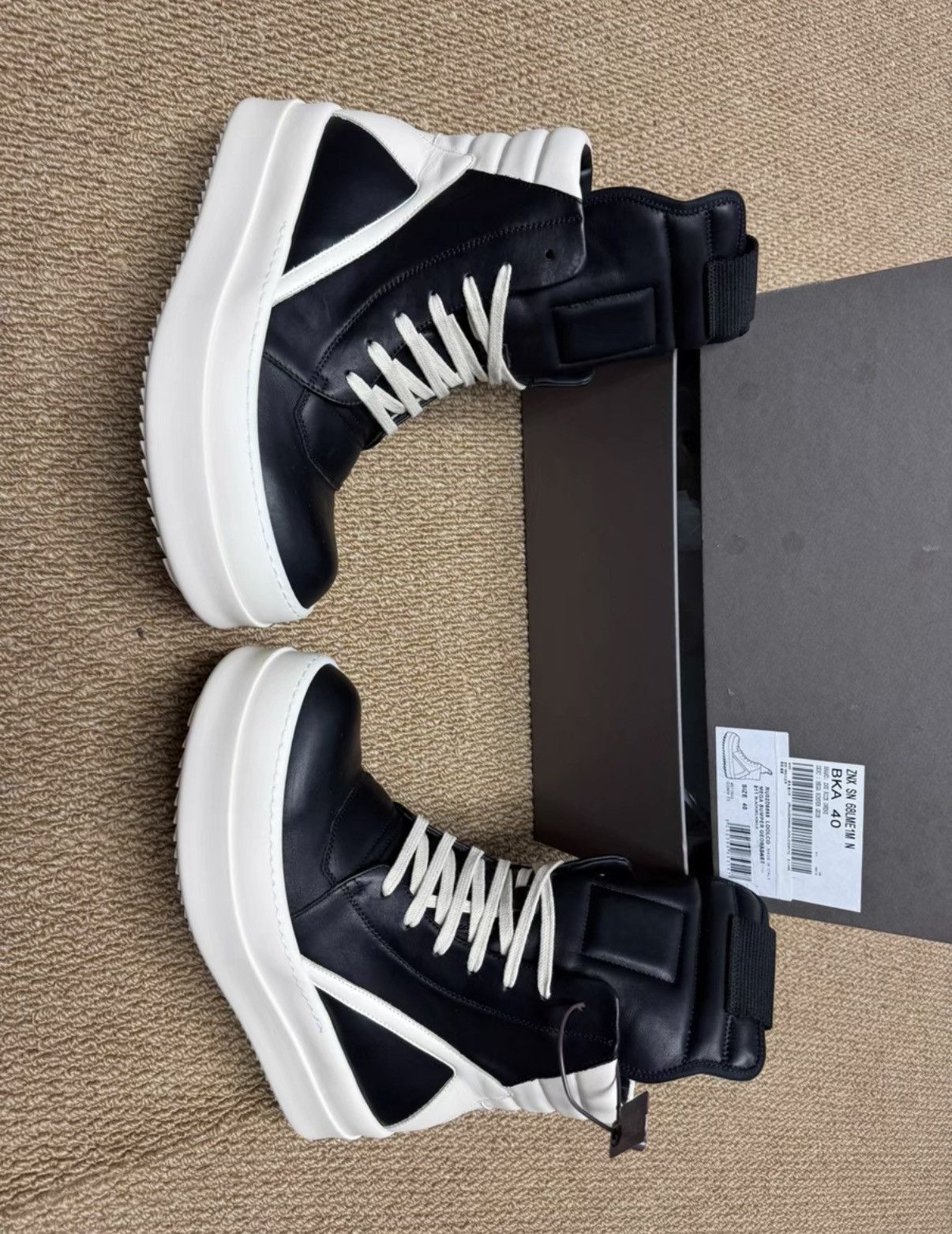 Rick Owens Rick Owens Mega Bumper Geobaskets 44 | Grailed