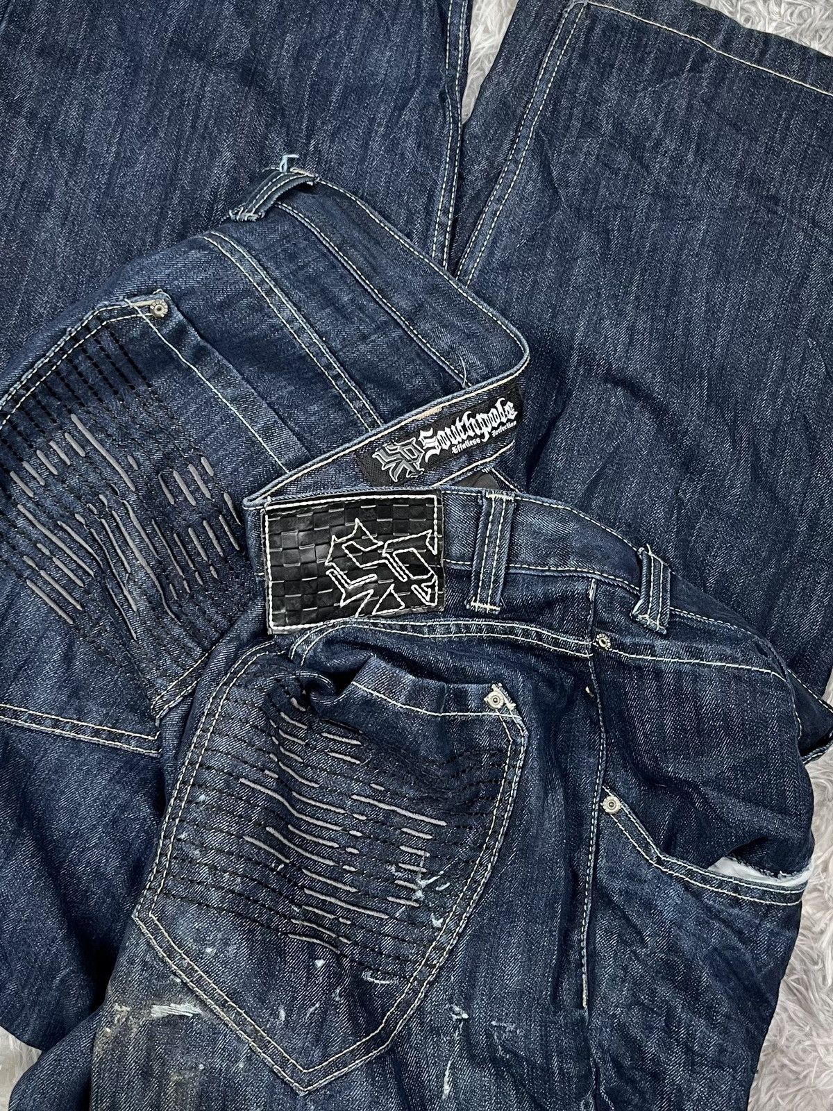 Southpole × Vintage Vintage South Pole Jeans Size US 44 / EU 60 - 8 Thumbnail