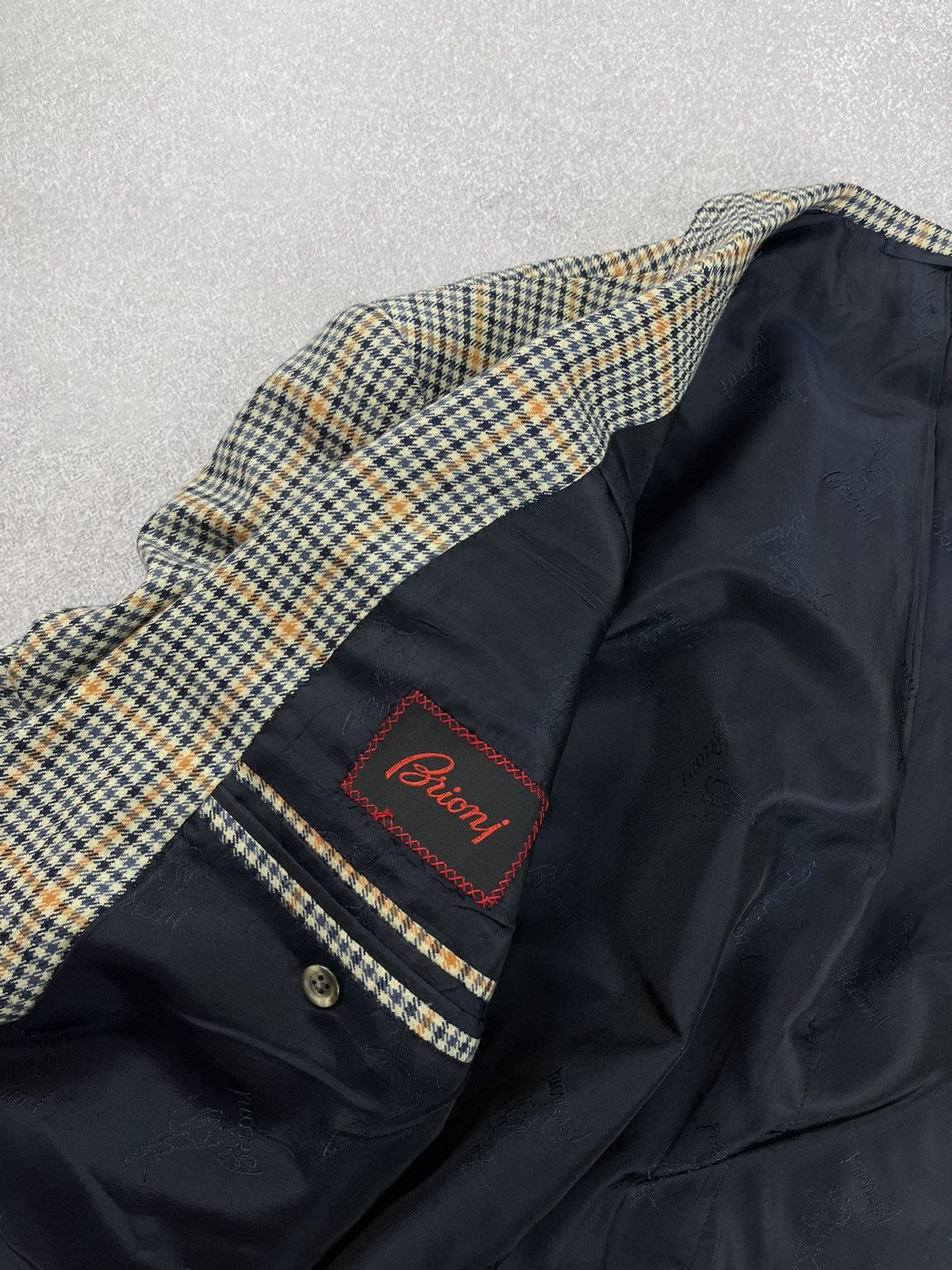 Brioni × Vintage Vintage Brioni Traiano Cashmere Blazer Jacket Size 55L Size 54L - 10 Thumbnail