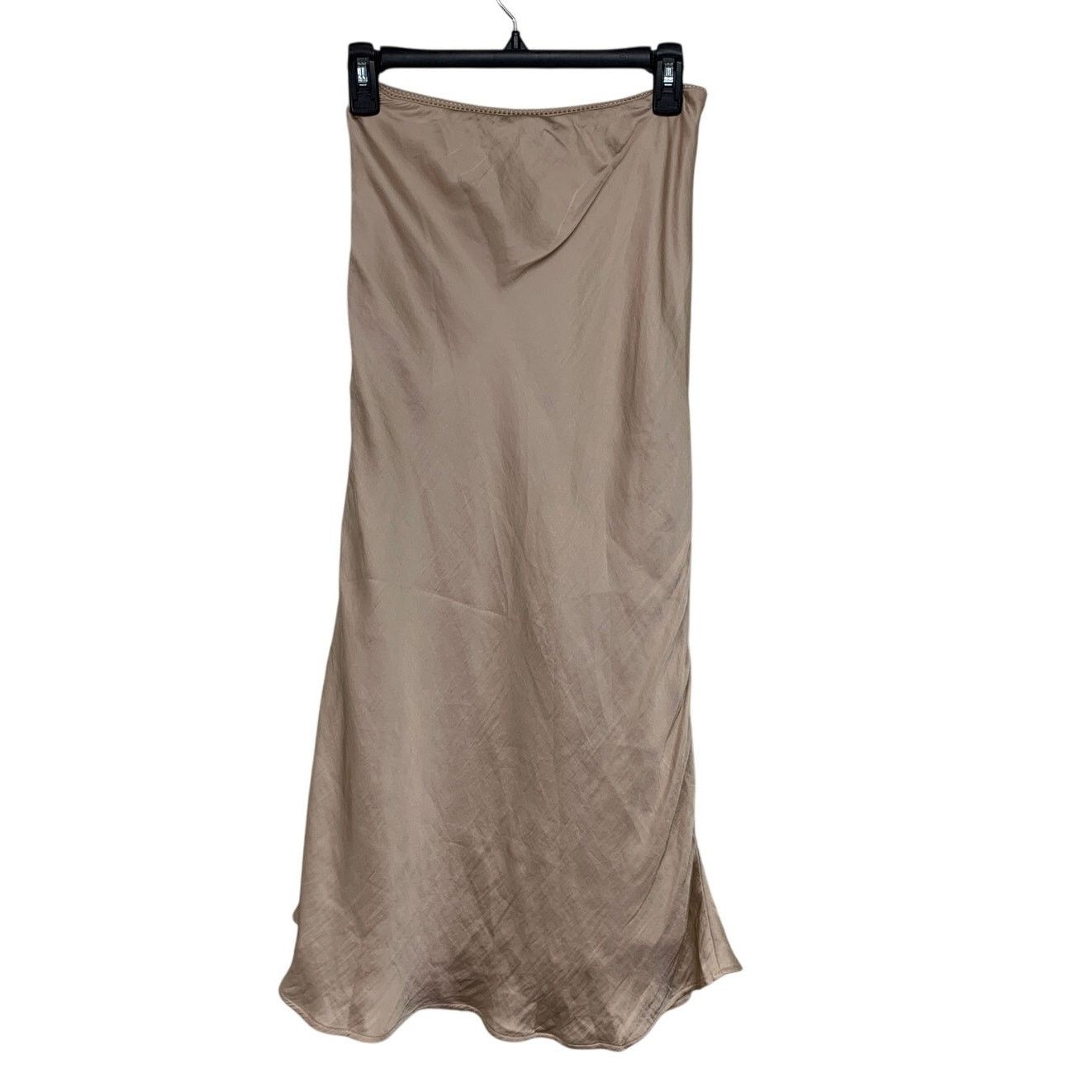 American Eagle Outfitters New American Eagle Womens Small AE Sandbar Midi Slip Skirt Size 28" / US 6 / IT 42 - 5 Thumbnail