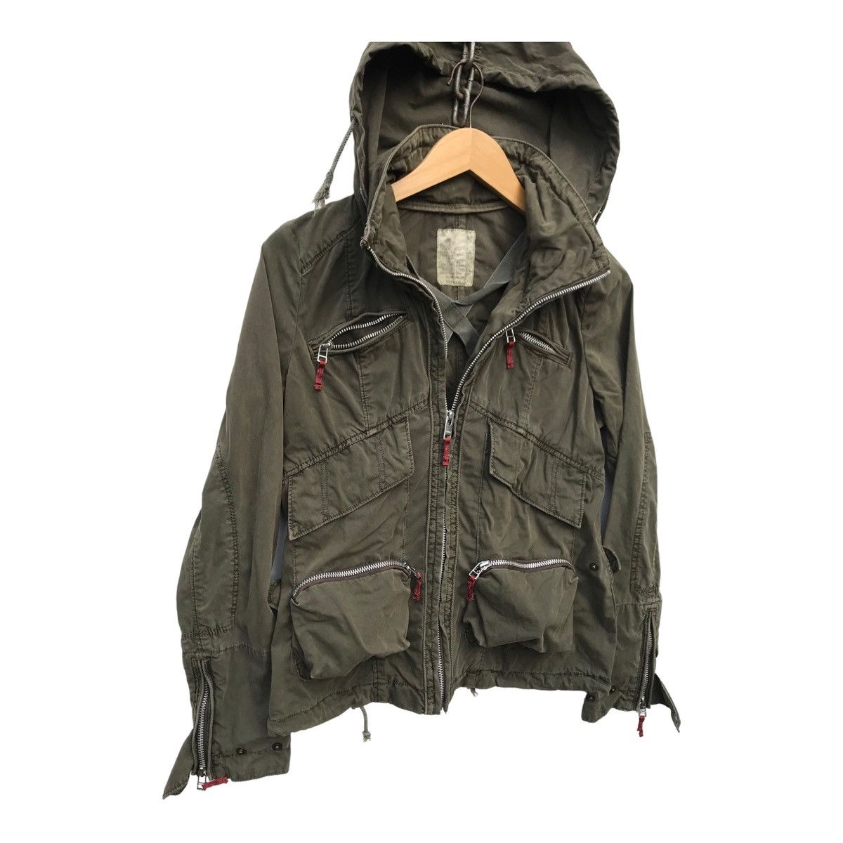 Avirex Avirex MFG Women Parachute Tactical Military Hoodie-19”x 22” Size M / US 6-8 / IT 42-44 - 6 Thumbnail