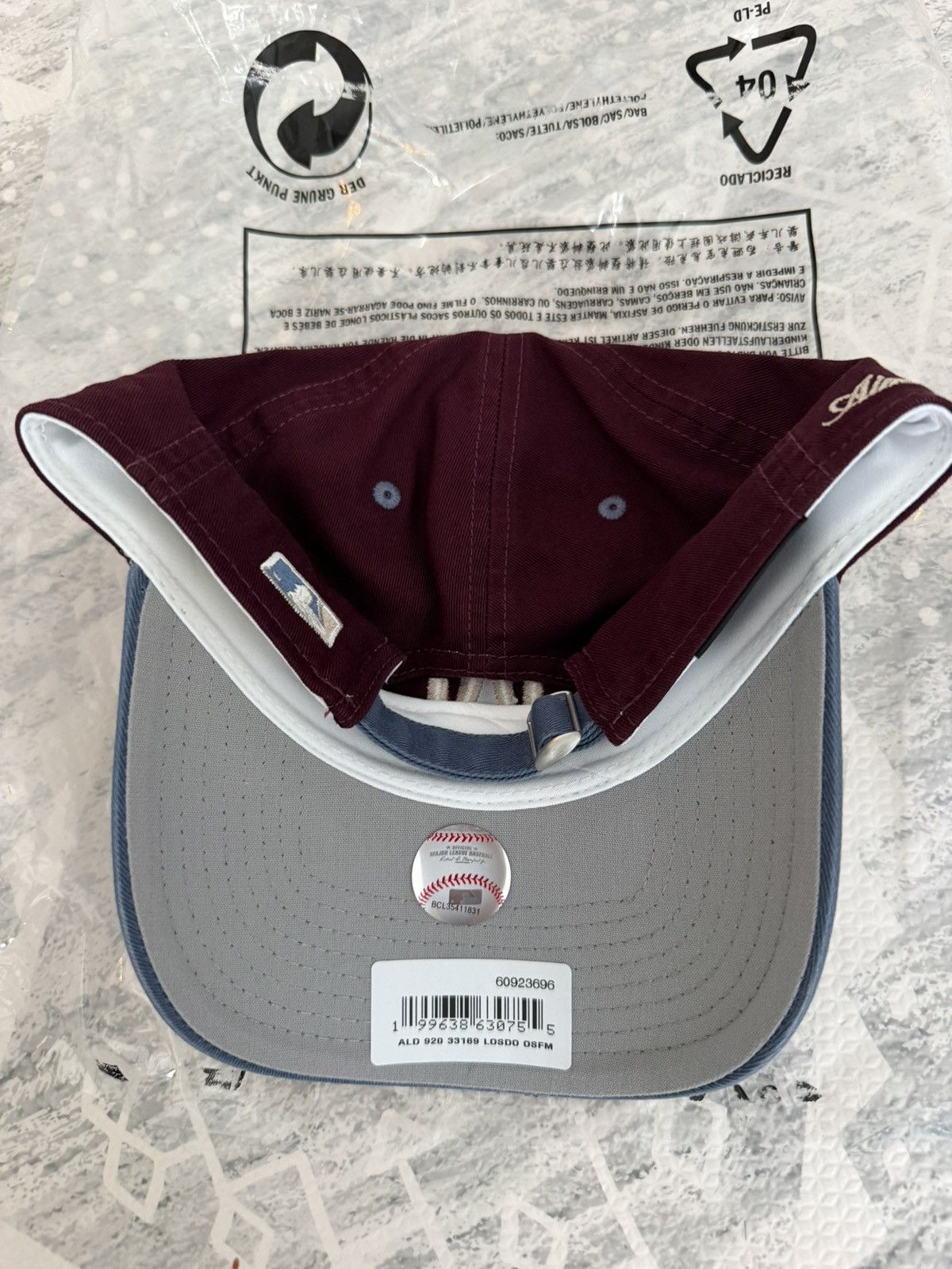 Aime Leon Dore Aime Leon Dore LA Dodgers Colorblock Ballpark Hat SS26 Size ONE SIZE - 2 Thumbnail