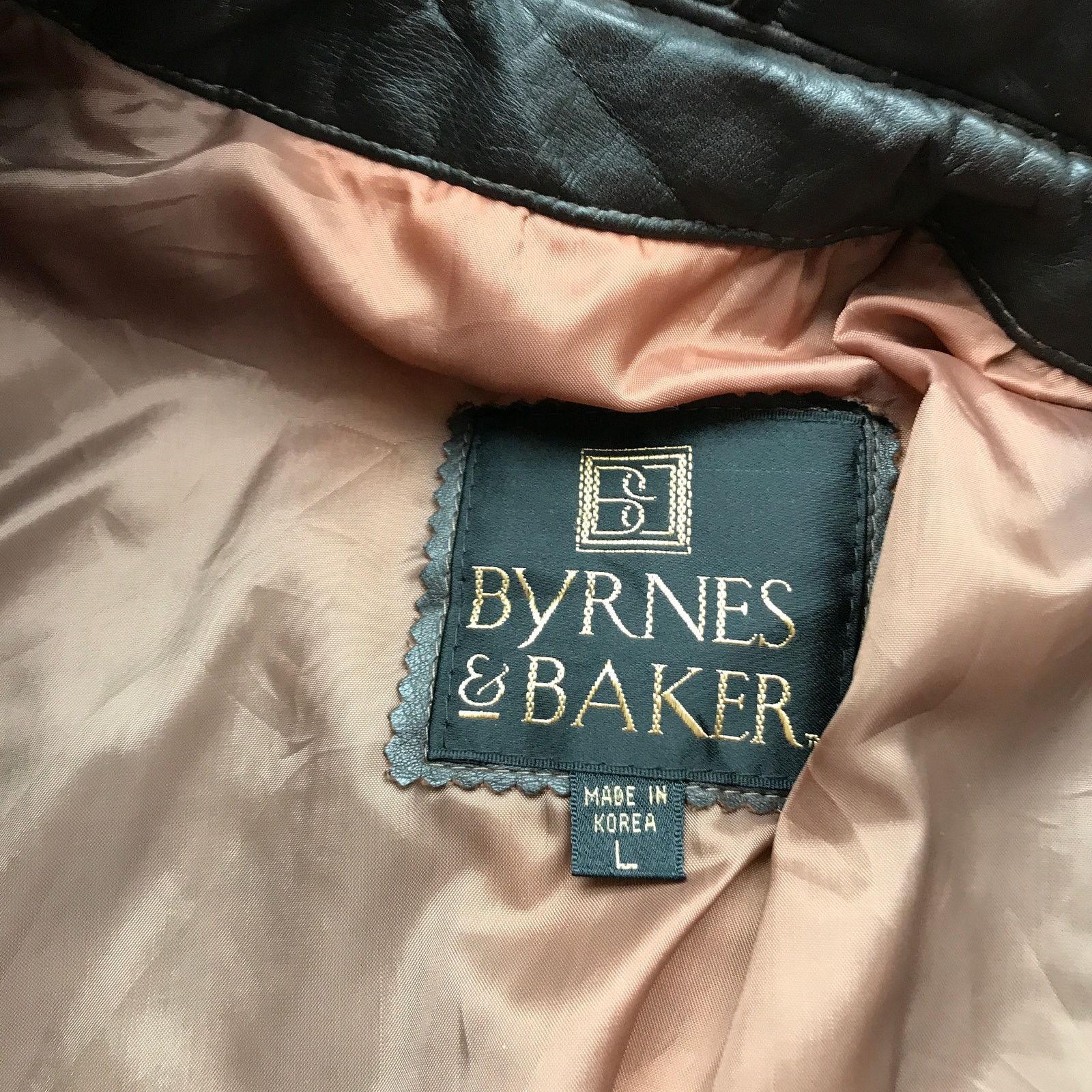 Other Byrnes & Baker Suede Leather Bomber Jacket Men Large L Brown Size US L / EU 52-54 / 3 - 4 Thumbnail