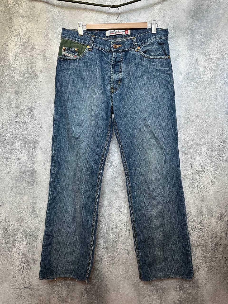 Diesel Diesel Jeans Denim Division Y2K Green Trim Made in Italy Size US 32 / EU 48 - 1 Thumbnail