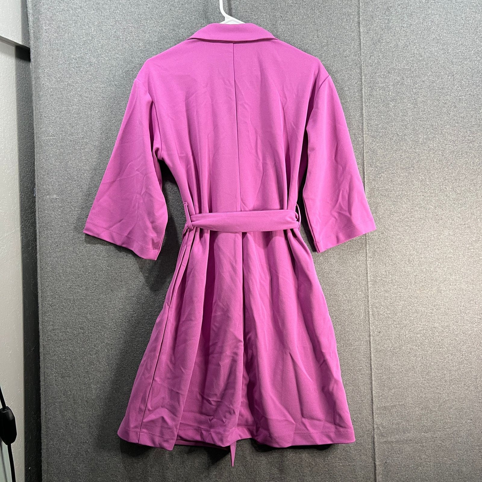 Other Girl With Curves 3/4-Sleeve Wrap Cost with Tie Wa Padiant Size XXS / US 00 / IT 34 - 2 Thumbnail